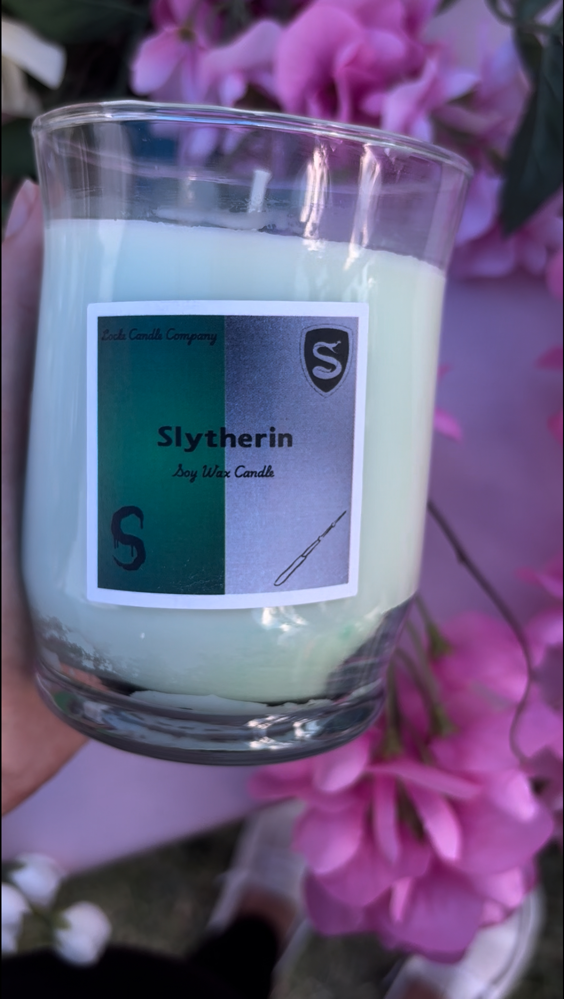 Slytherin Candle