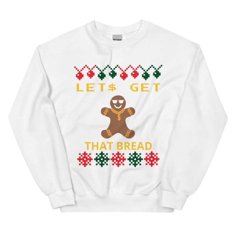 Let’s Get That Bread Holiday Sweater S-5X