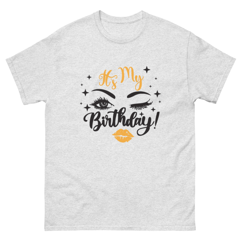 It's My Birthday! Red T-Shirt S-5X