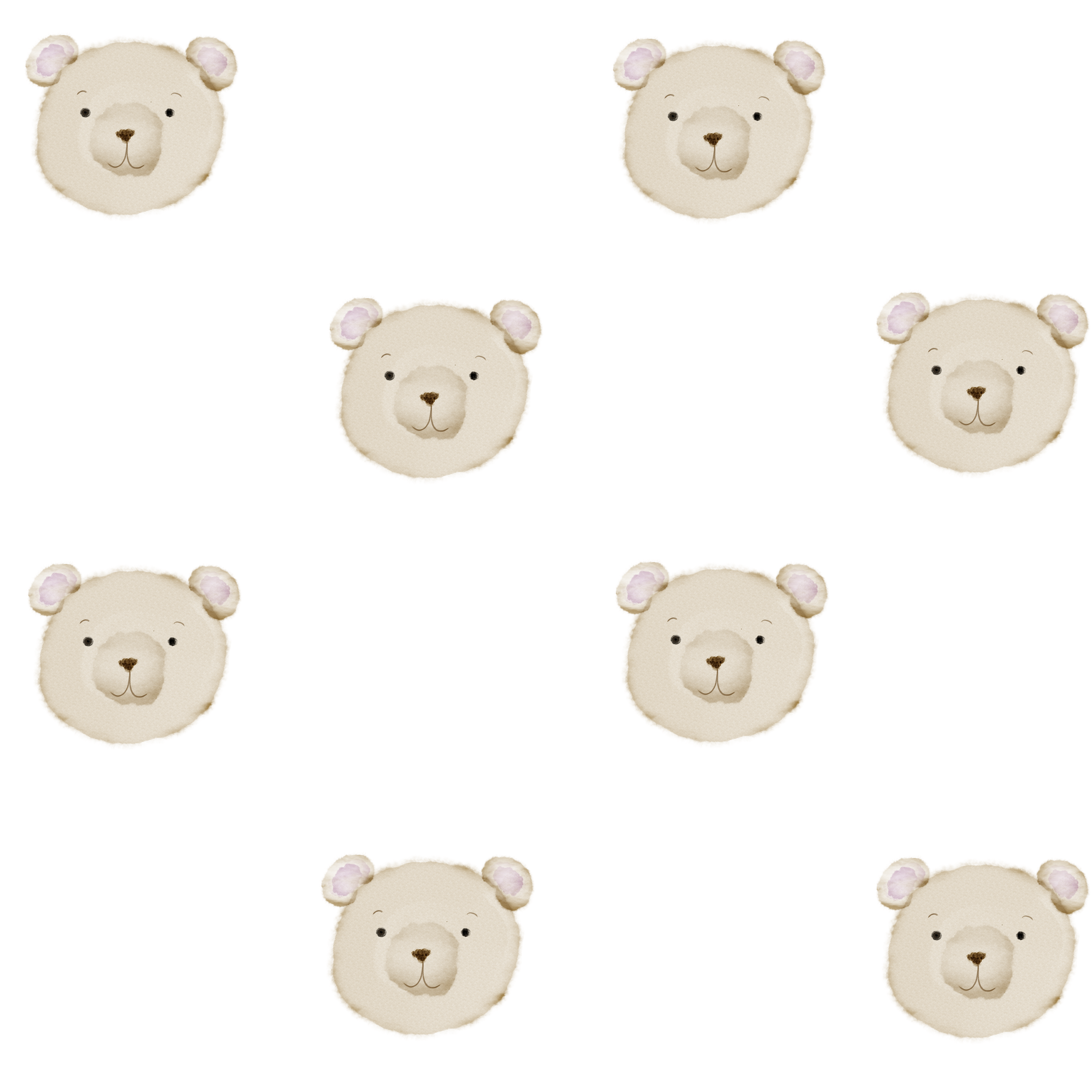 French terry "Dear bear"