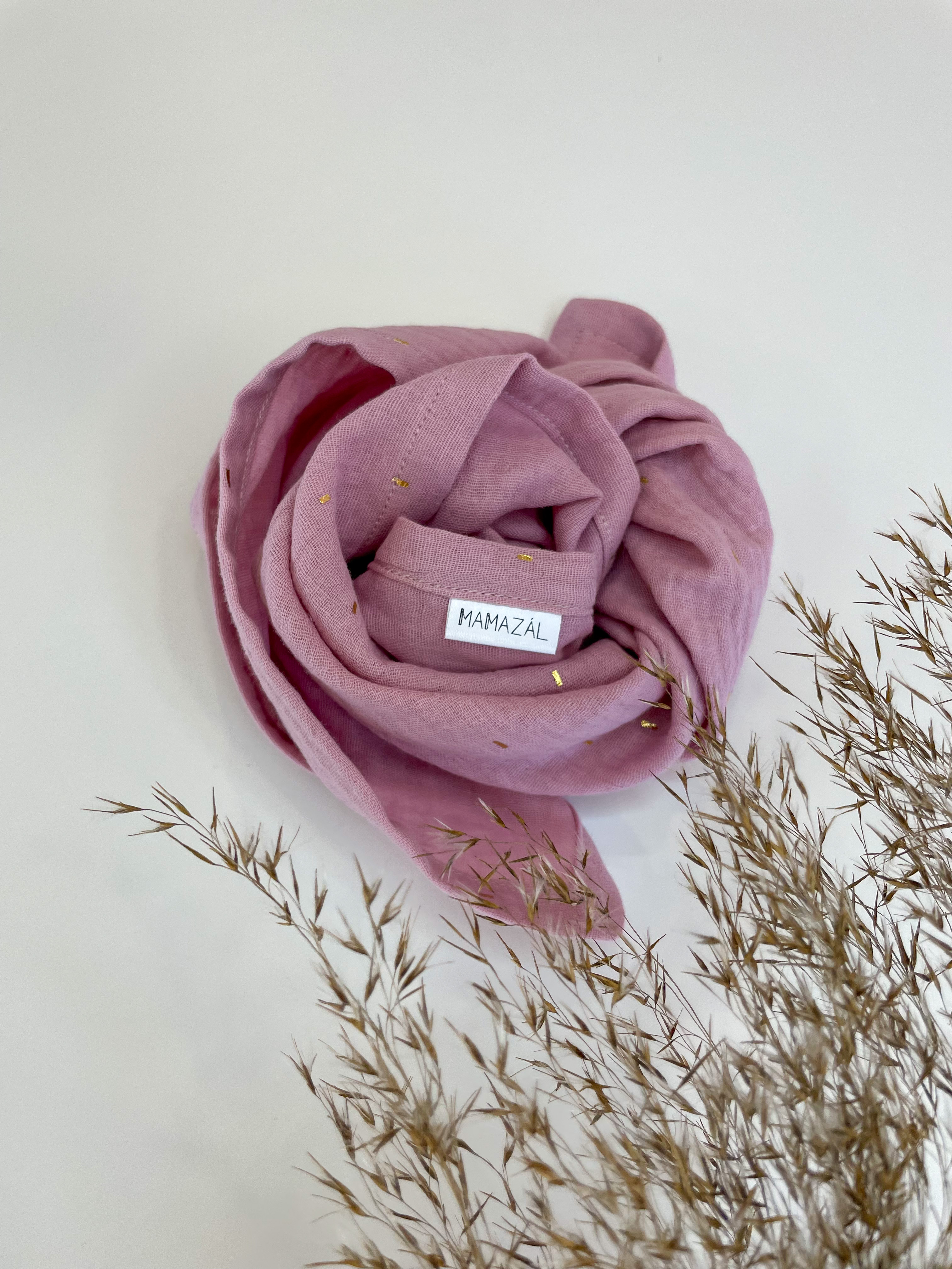 Merliukas "Powder pink stripe"