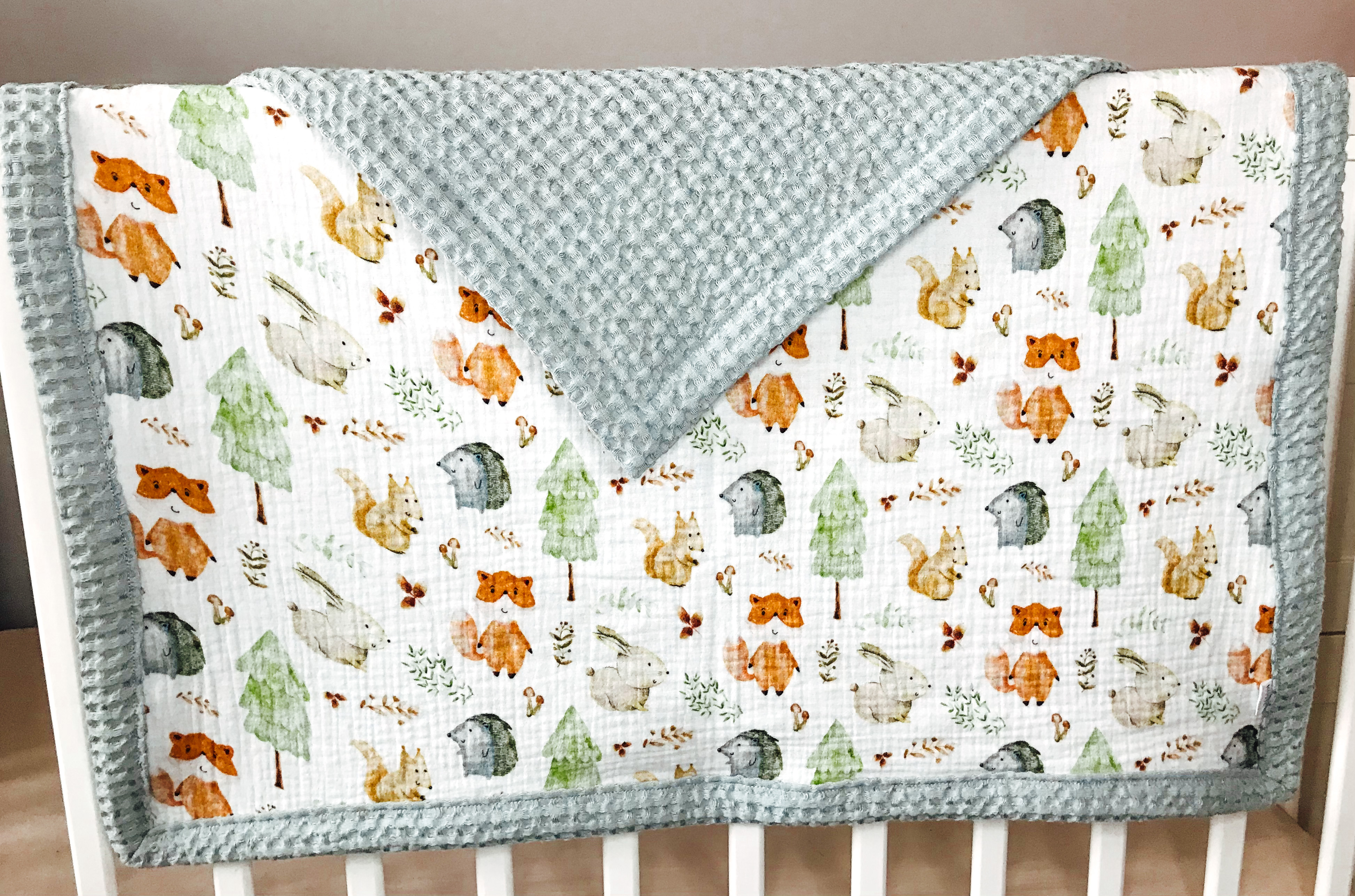 Dvipusis pledukas "Forest animal"