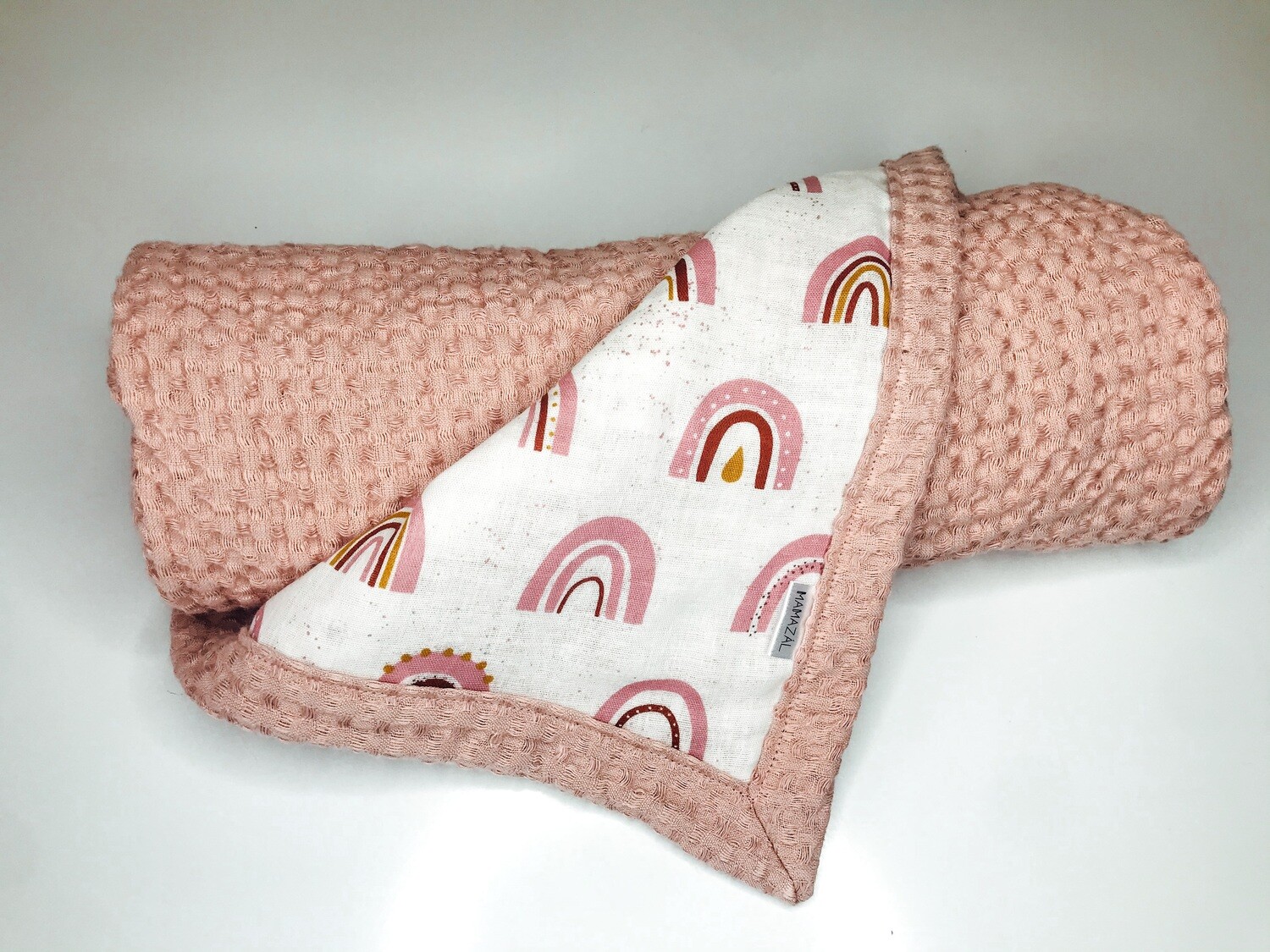 Dvipusis pledukas "Pink rainbow"