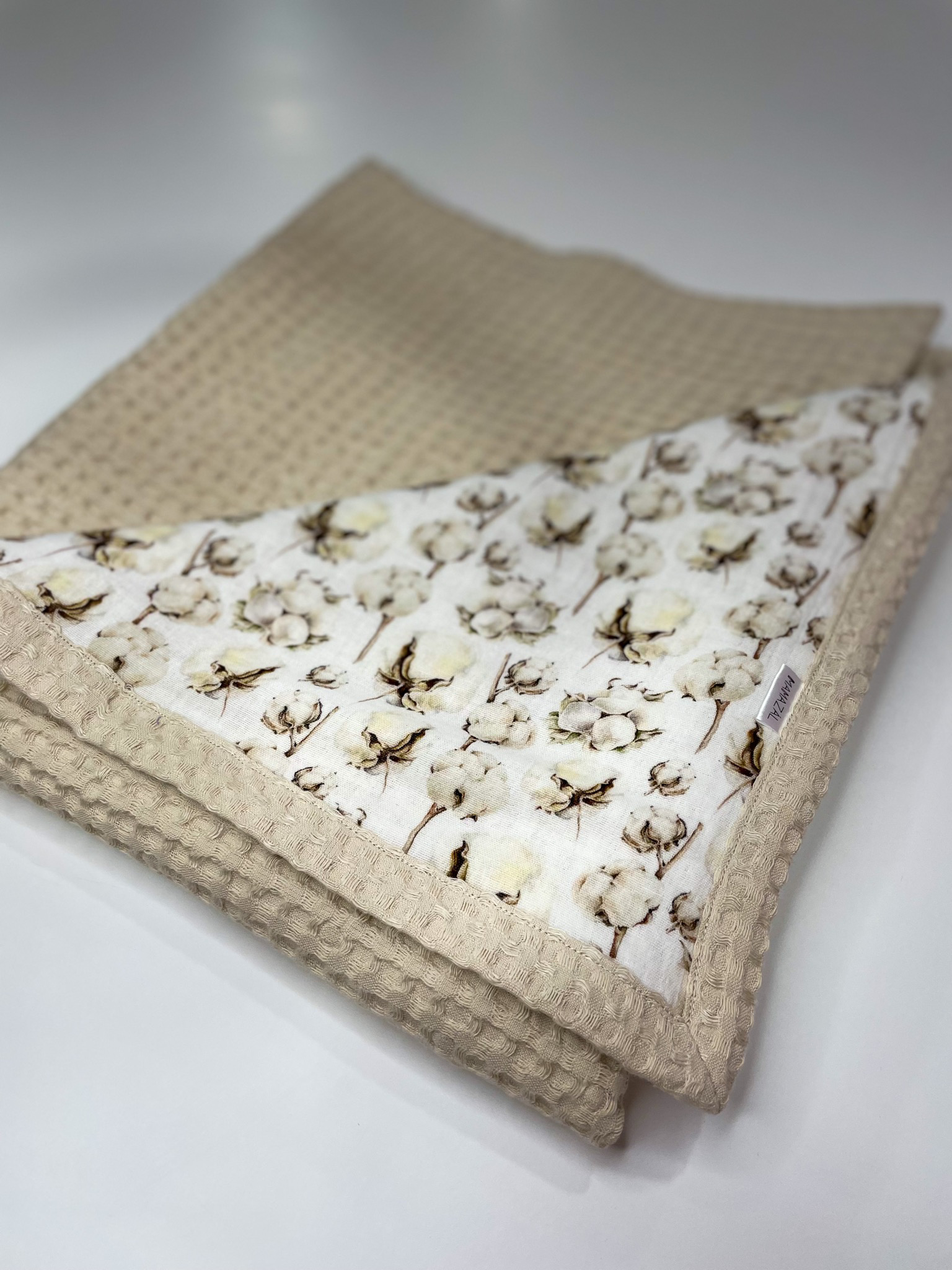 Dvipusis pledukas "Natural cotton”