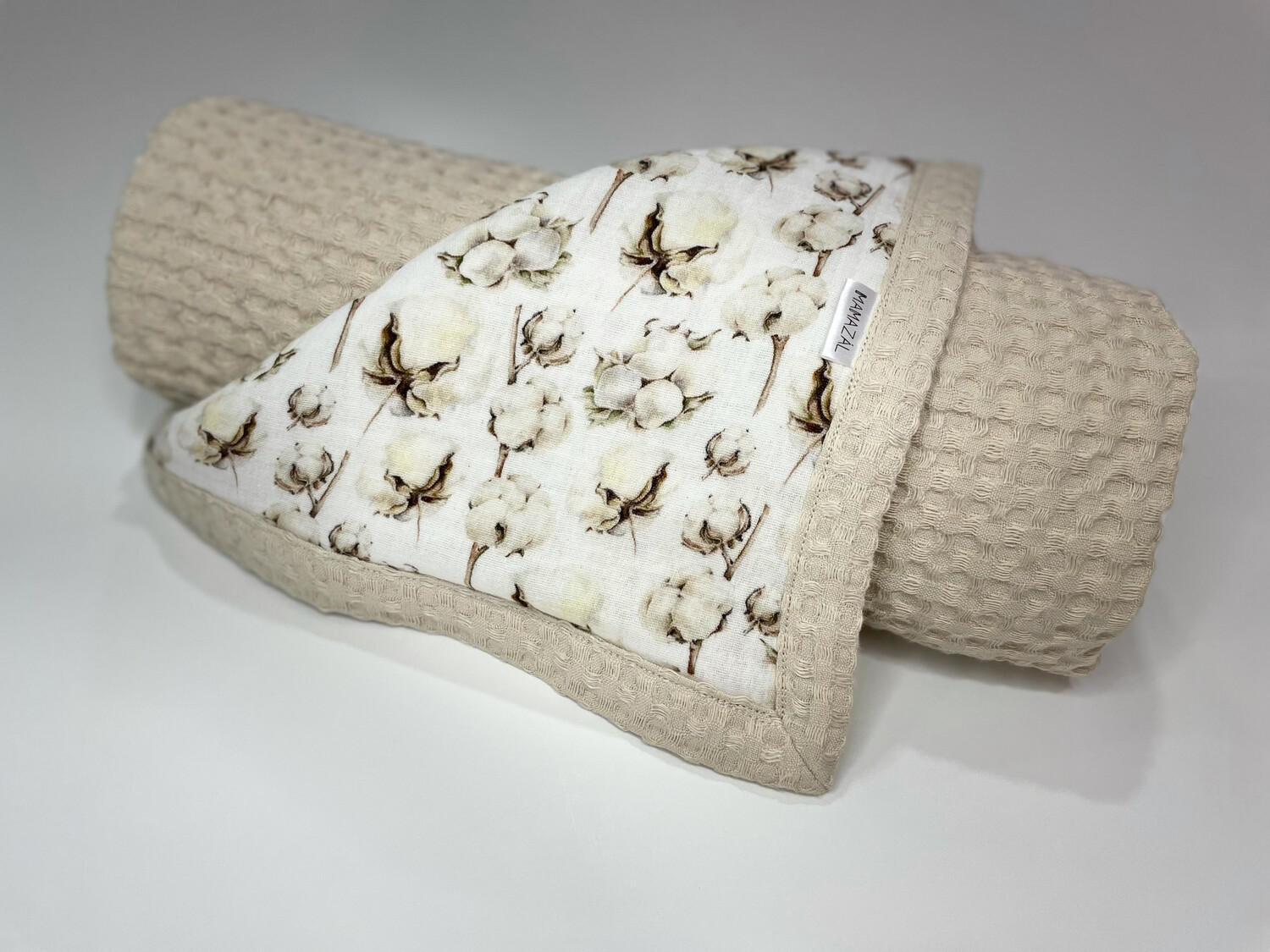 Dvipusis pledukas "Natural cotton”