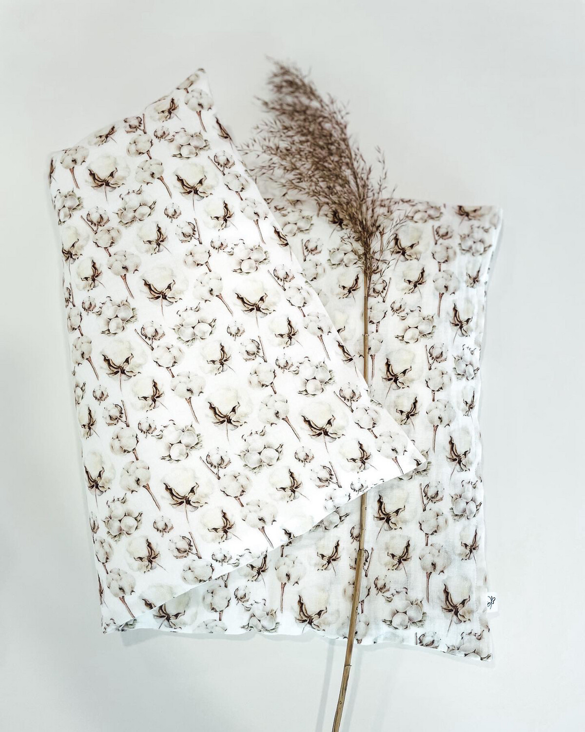 Muslino pagalvės užvalkalas "Natural cotton”