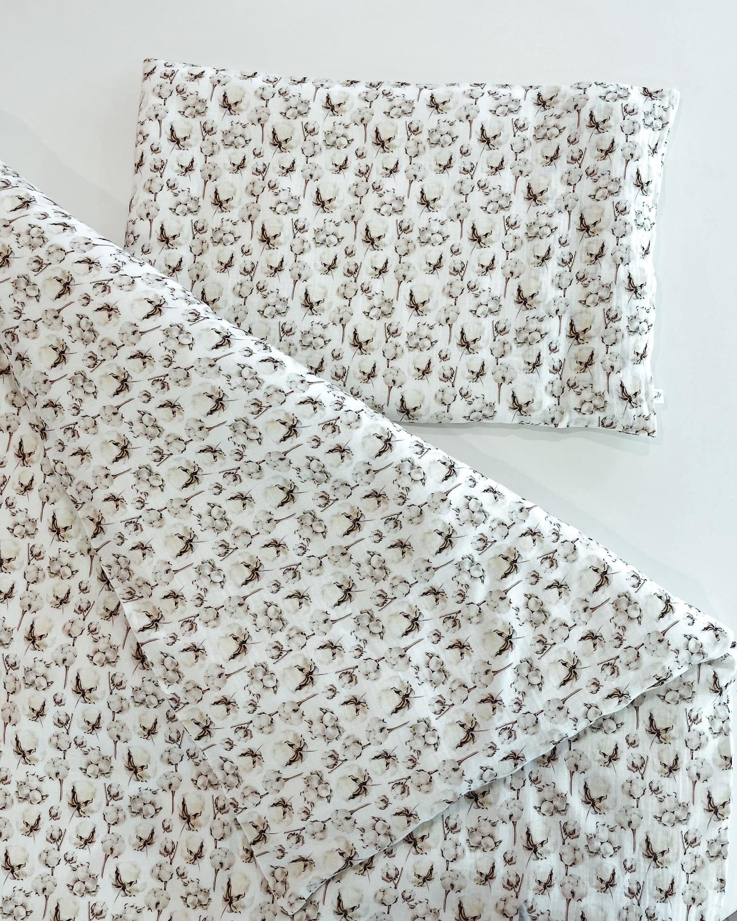 Muslino pagalvės užvalkalas "Natural cotton”