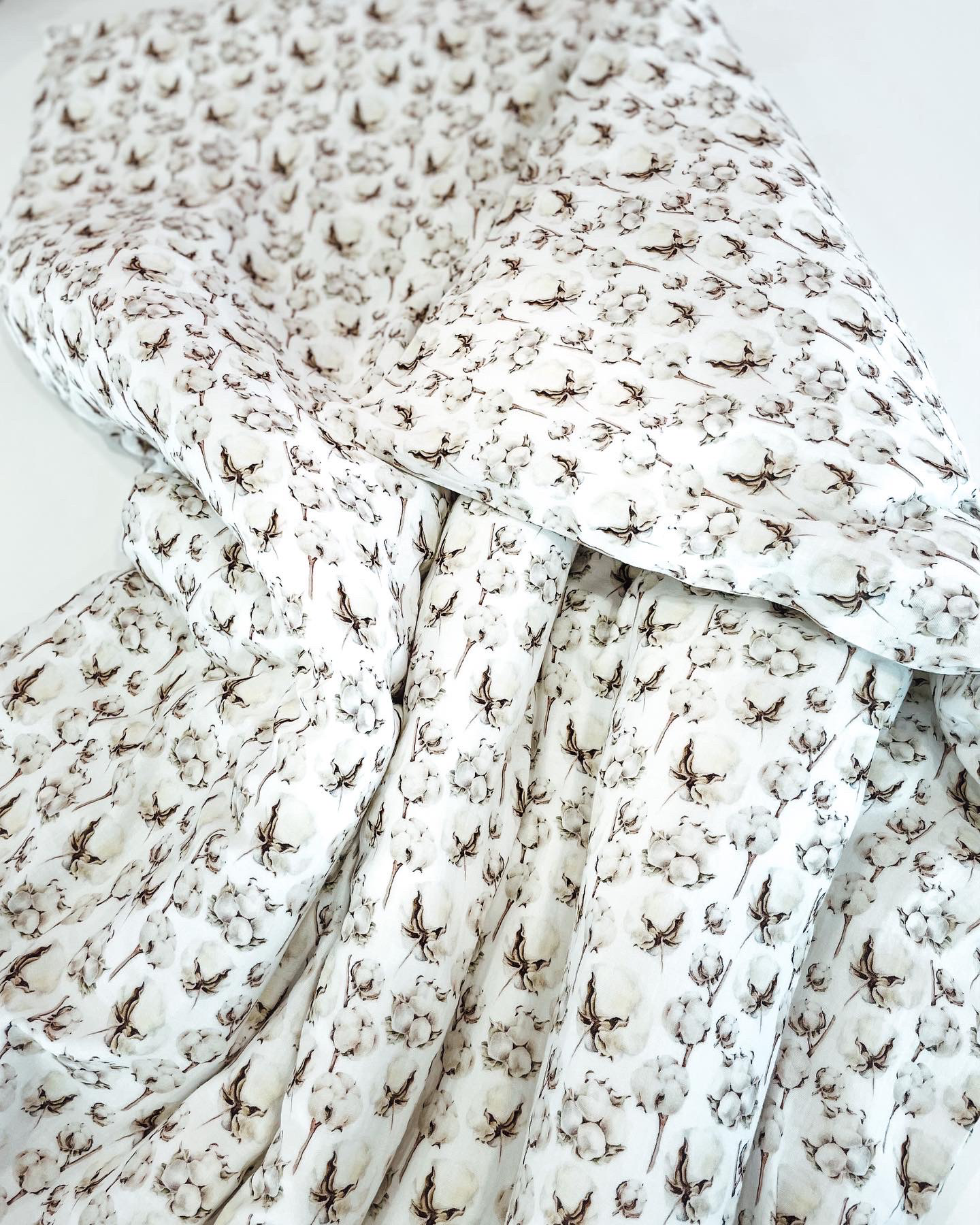 Muslino antklodės užvalkalas "Natural cotton”