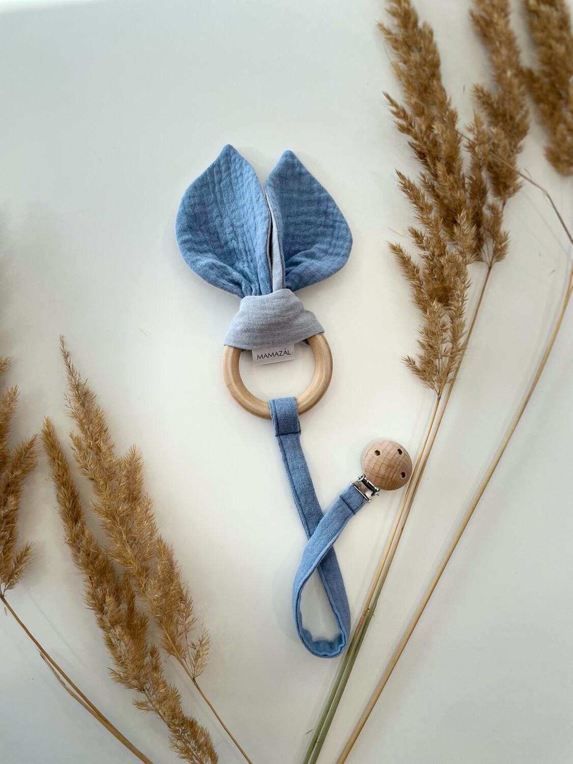 Žaisliukas - kramtukas "Dusty blue bunny"