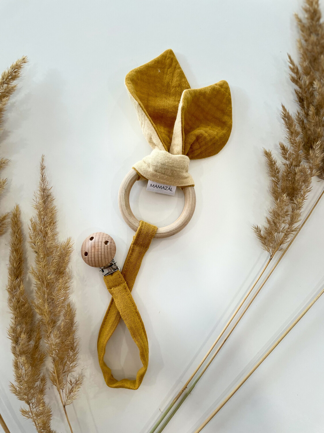 Žaisliukas - kramtukas "Mustard bunny"