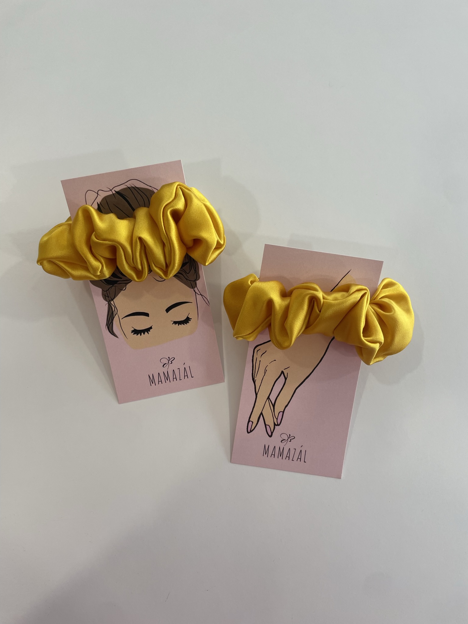 Šilkinė plaukų gumytė “Sunny”