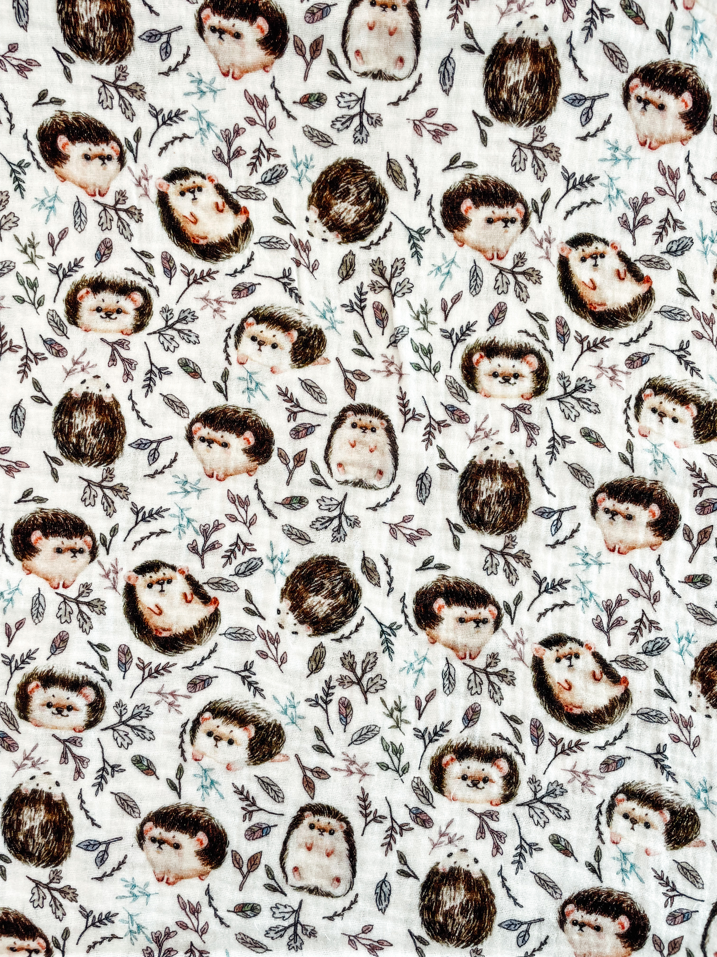 Double Gauze (muslinas) "Hedgehog"