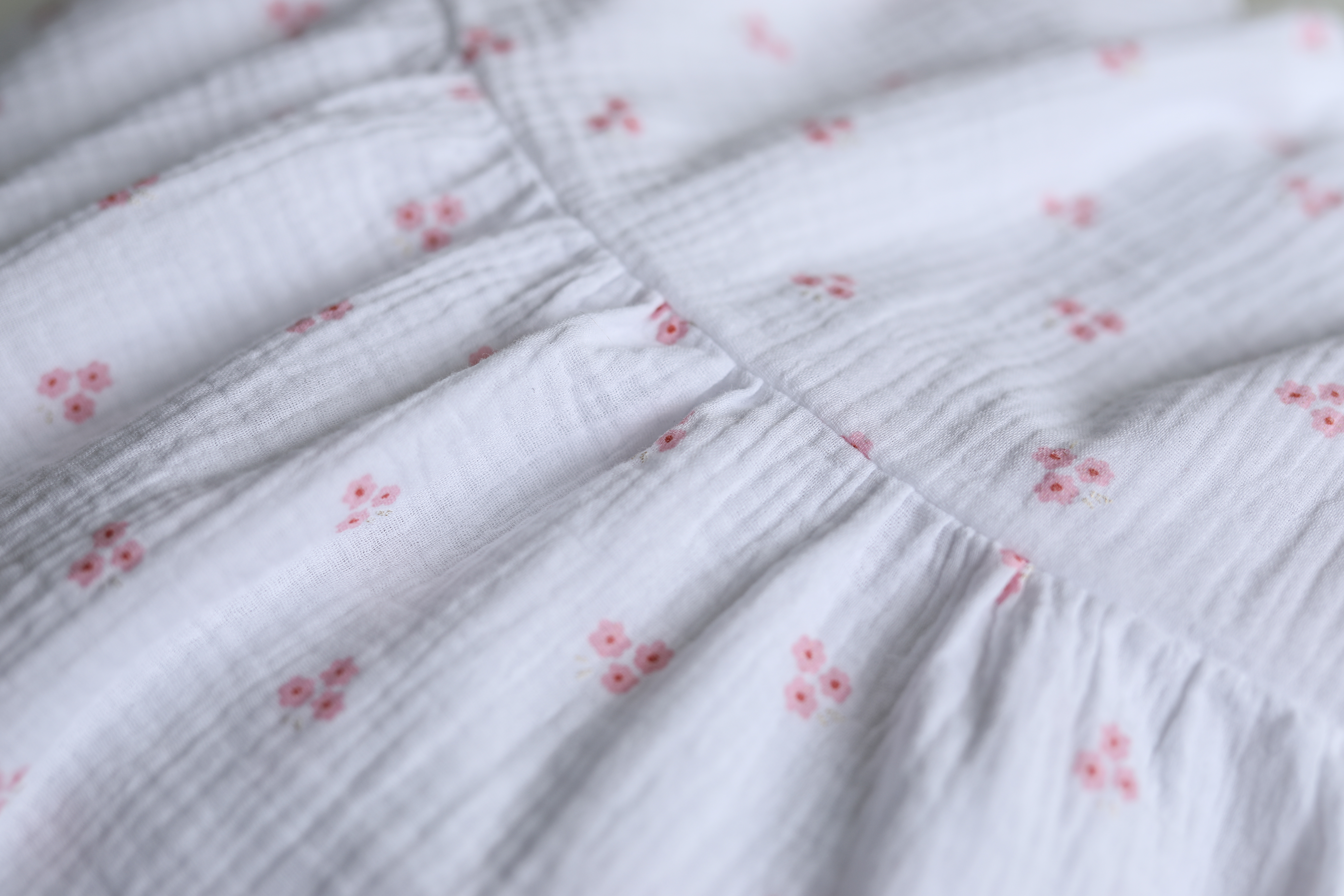 Muslino suknelė "White meadow"