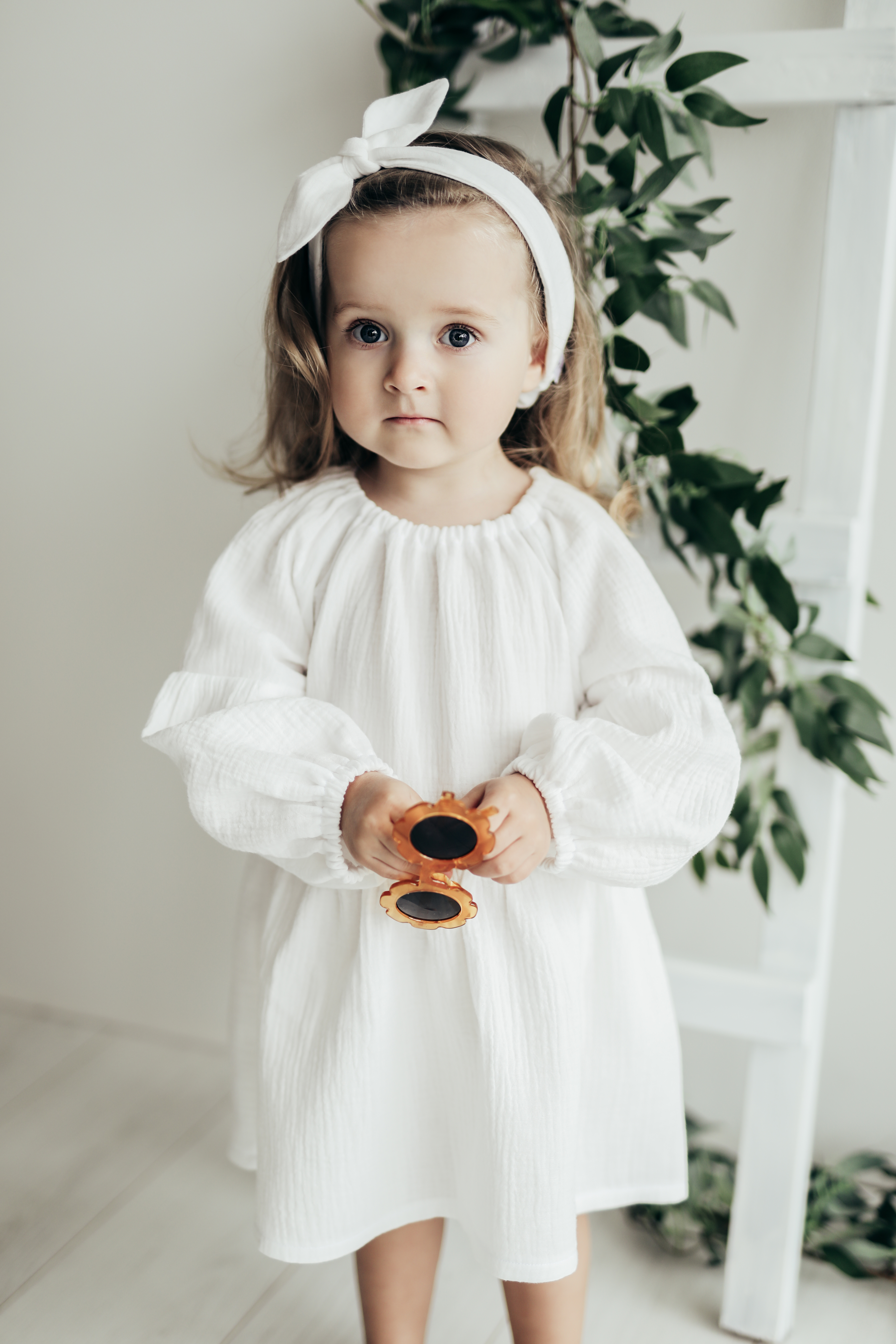 Muslino suknelė "Snow white"