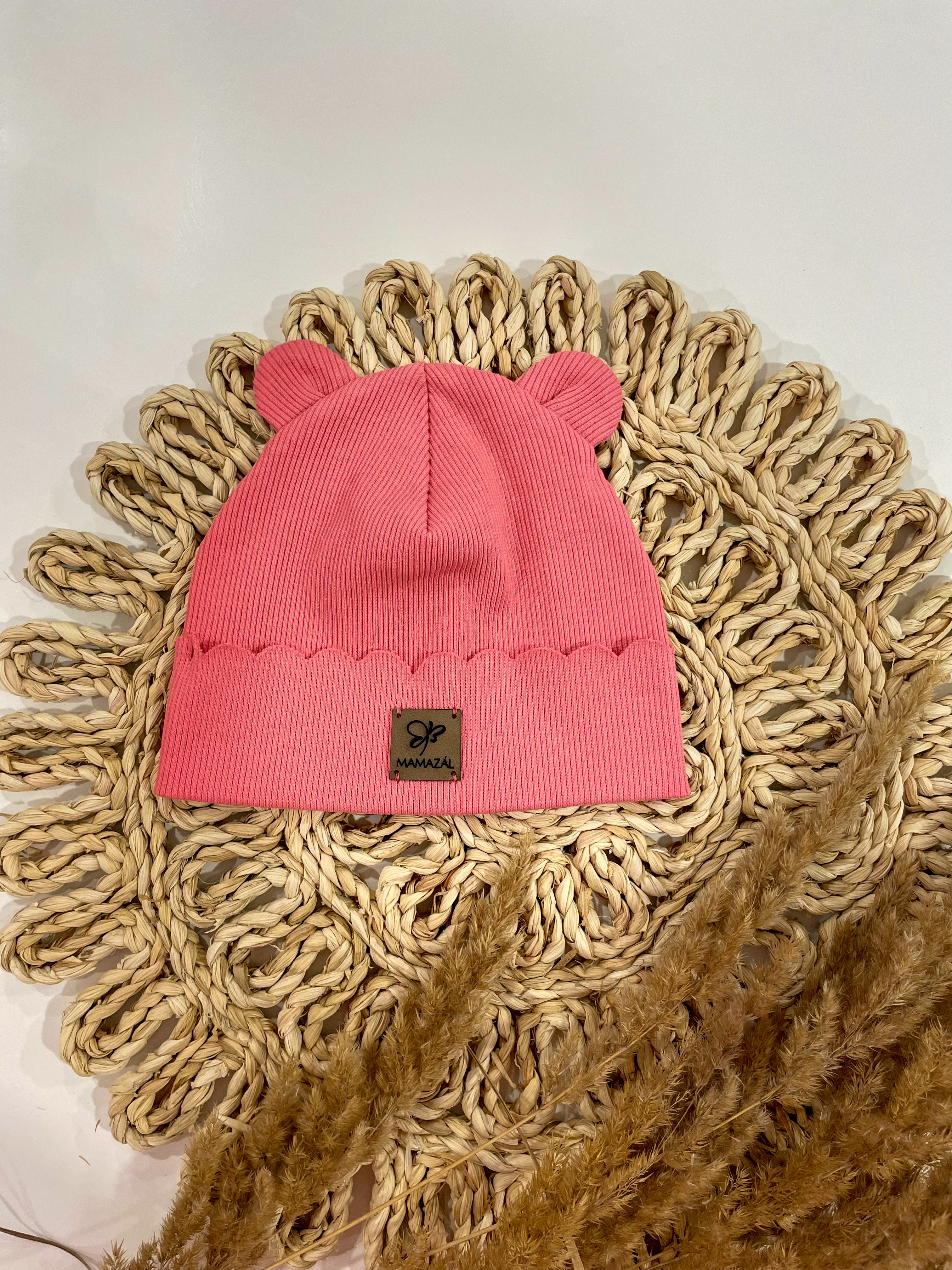 Vienguba kepurė "Tiny beanie - bubble gum"
