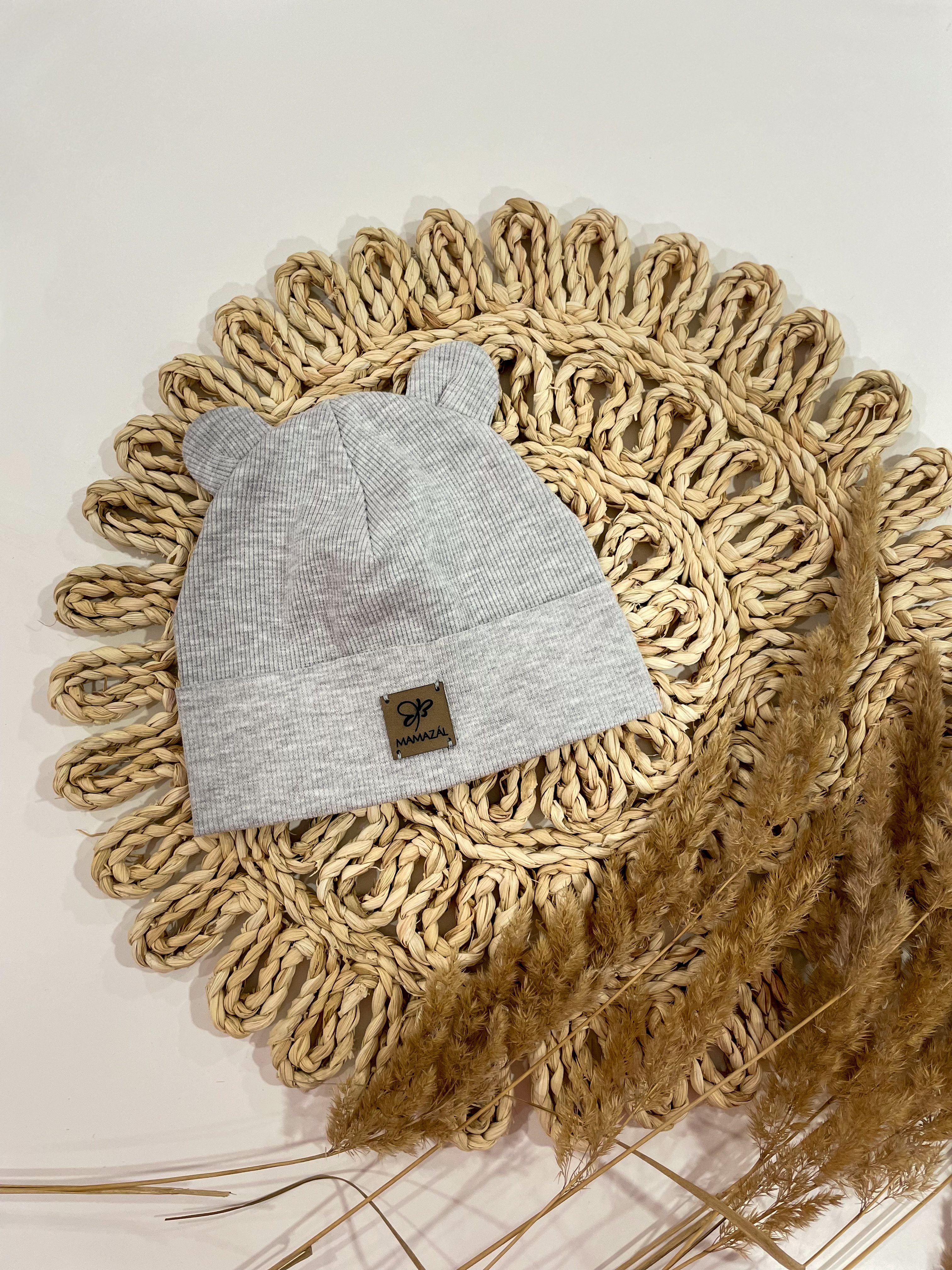 Vienguba kepurė "Tiny beanie - grey"