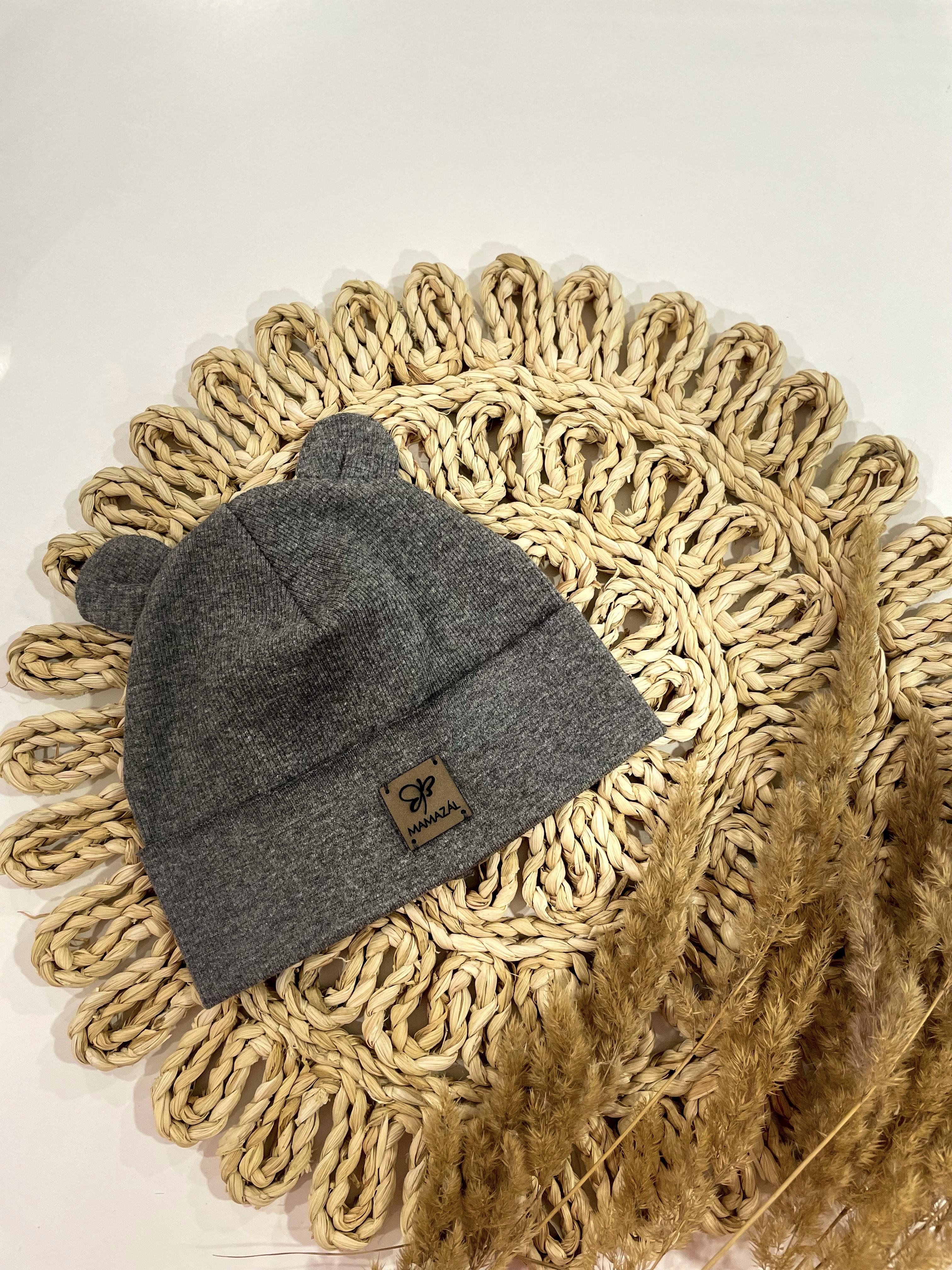 Vienguba kepurė "Tiny beanie - anthracite"