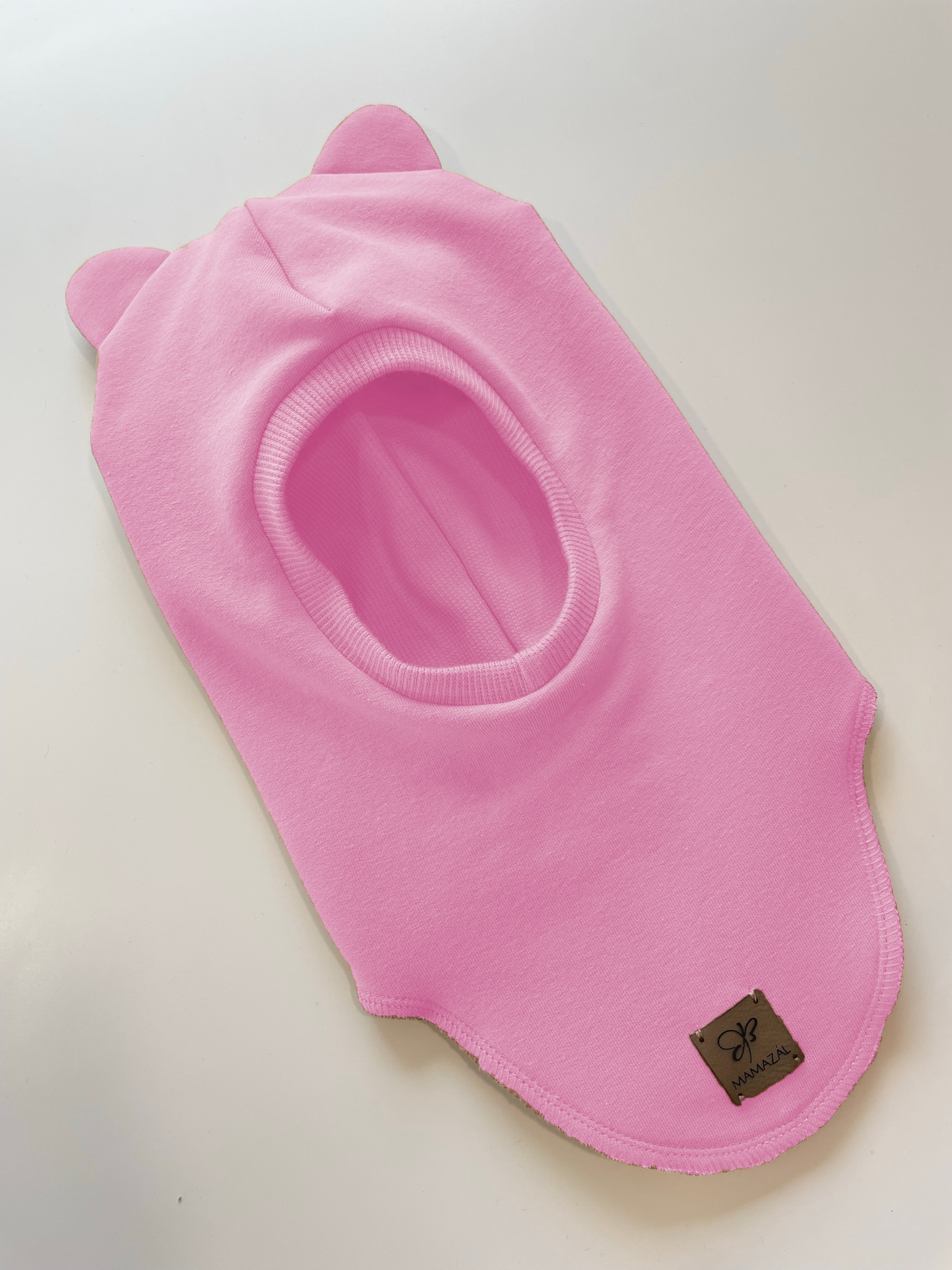 Rudeninis - pavasarinis šalmukas "Baby pink"