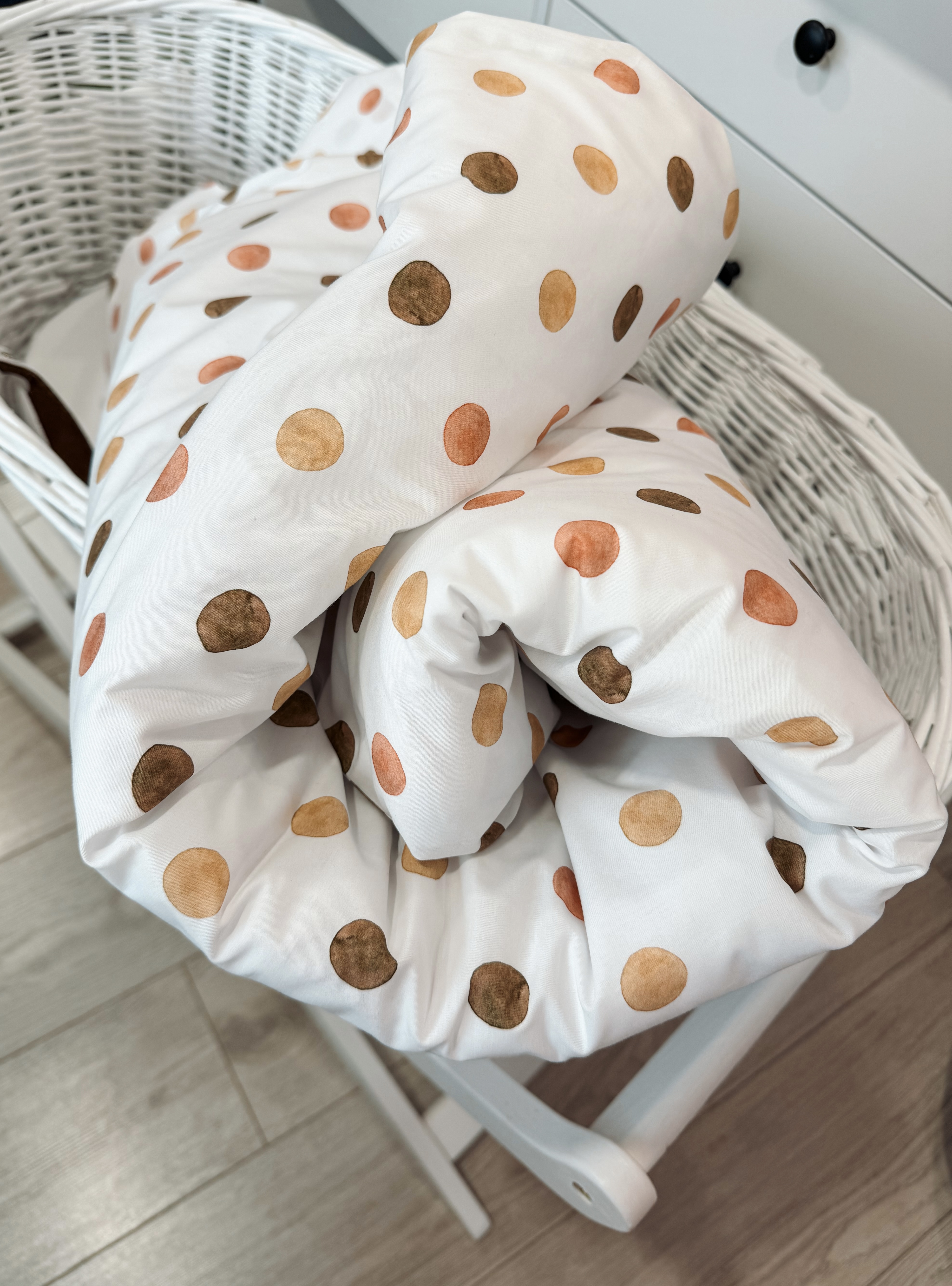 Poplino antklodės užvalkalas "Dots”