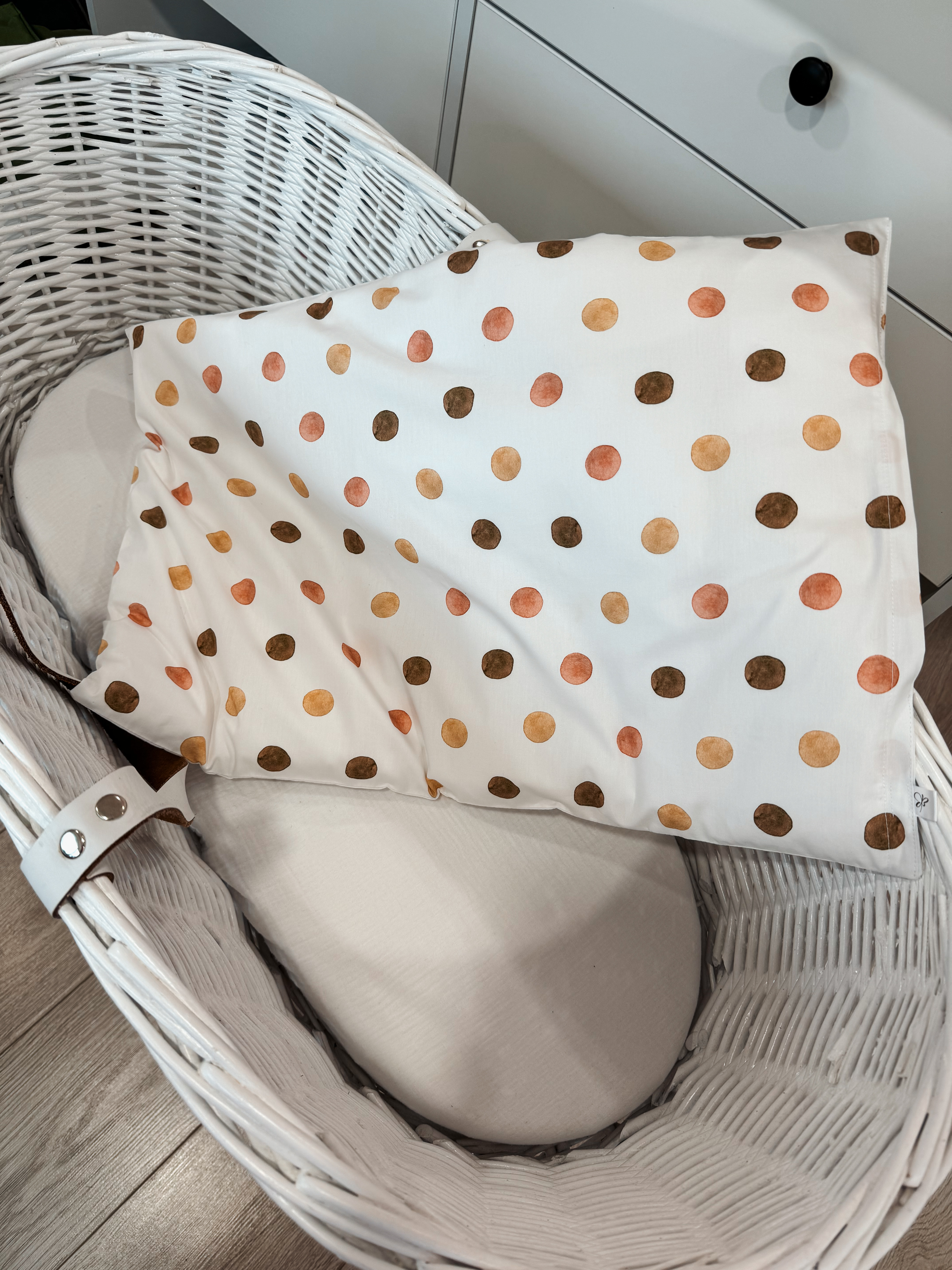 Poplino pagalvės užvalkalas "Dots"