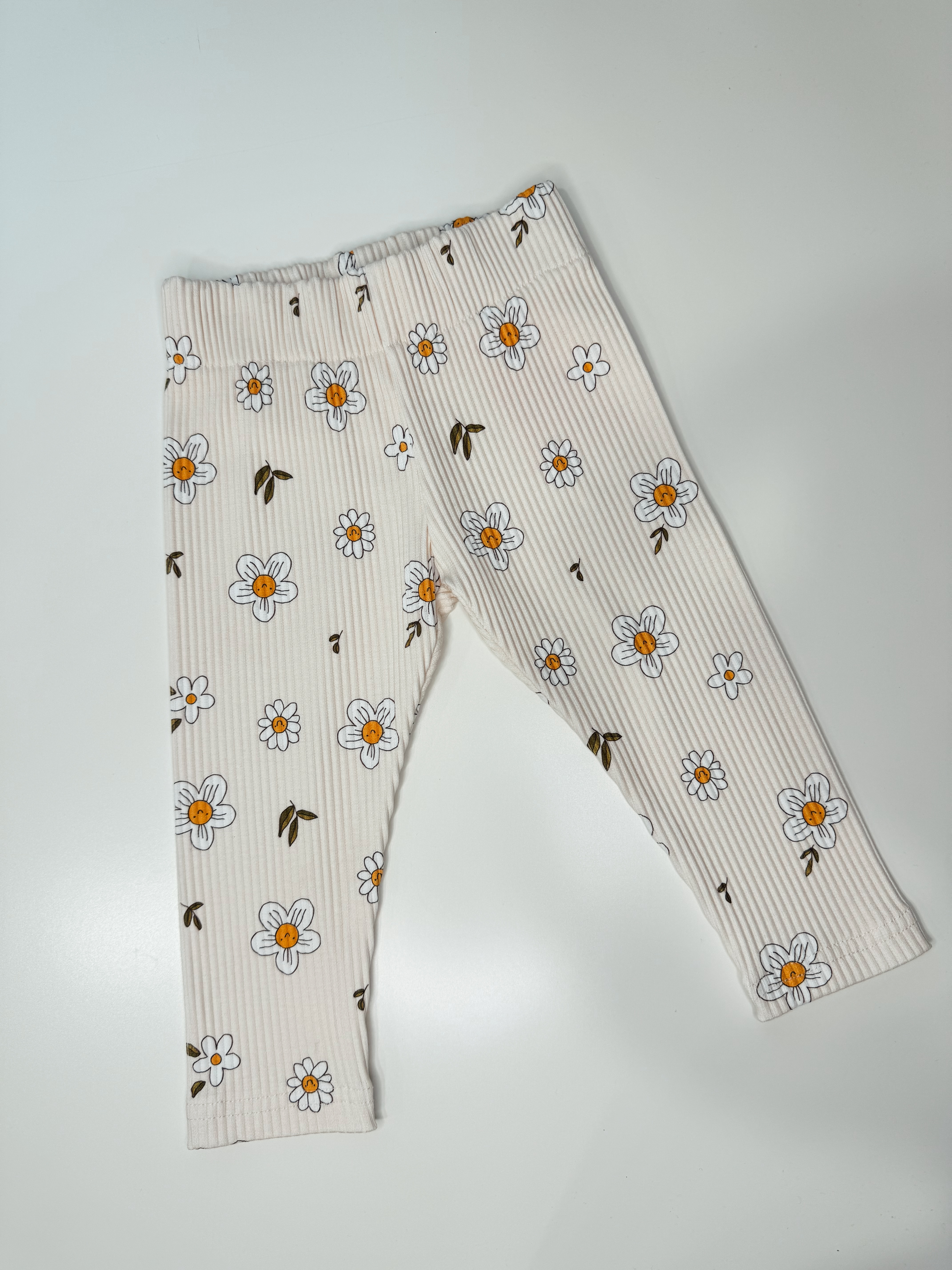 Rib trikotažo tamprės "Chamomile"