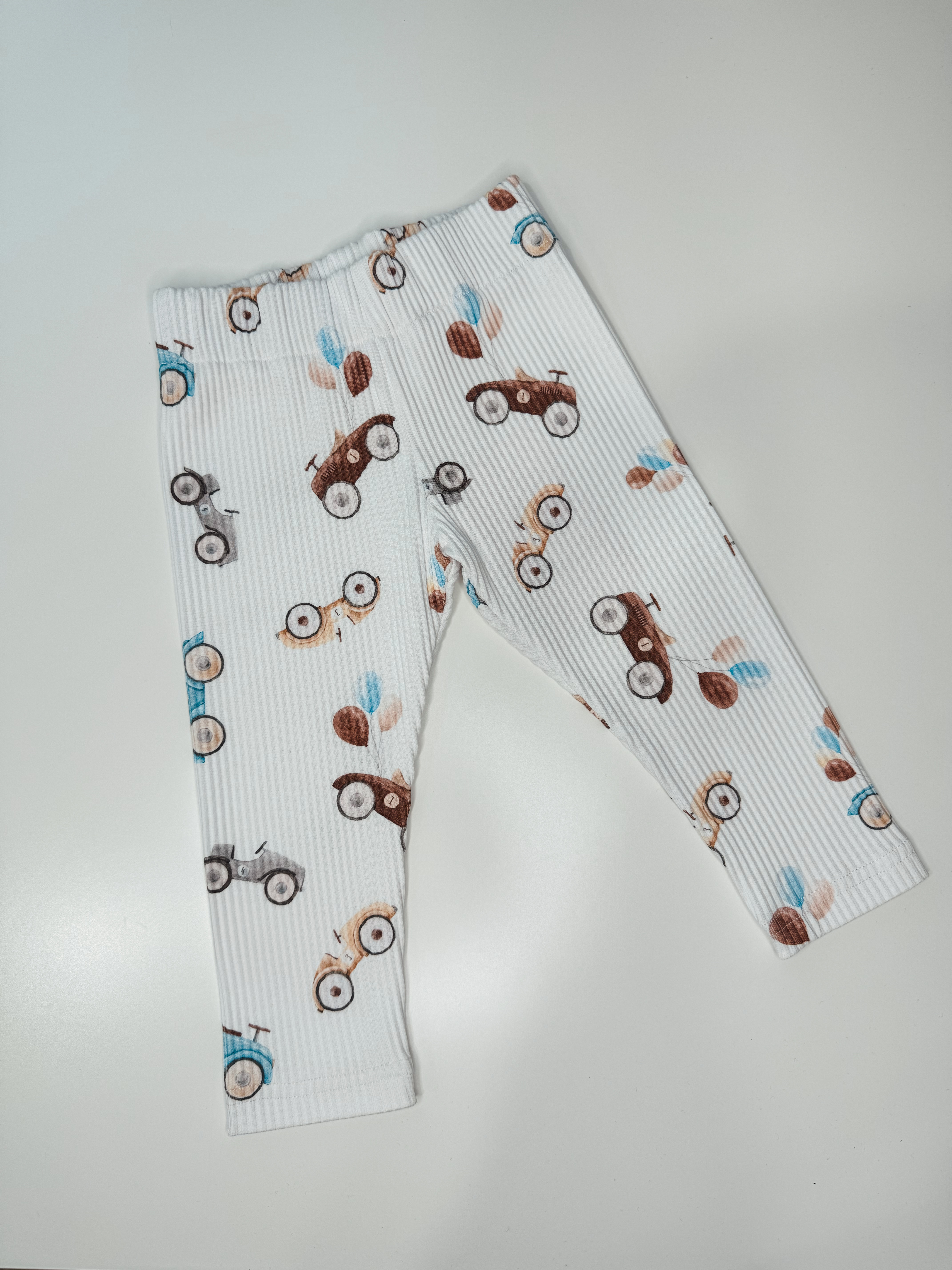 Rib trikotažo tamprės "Cars"