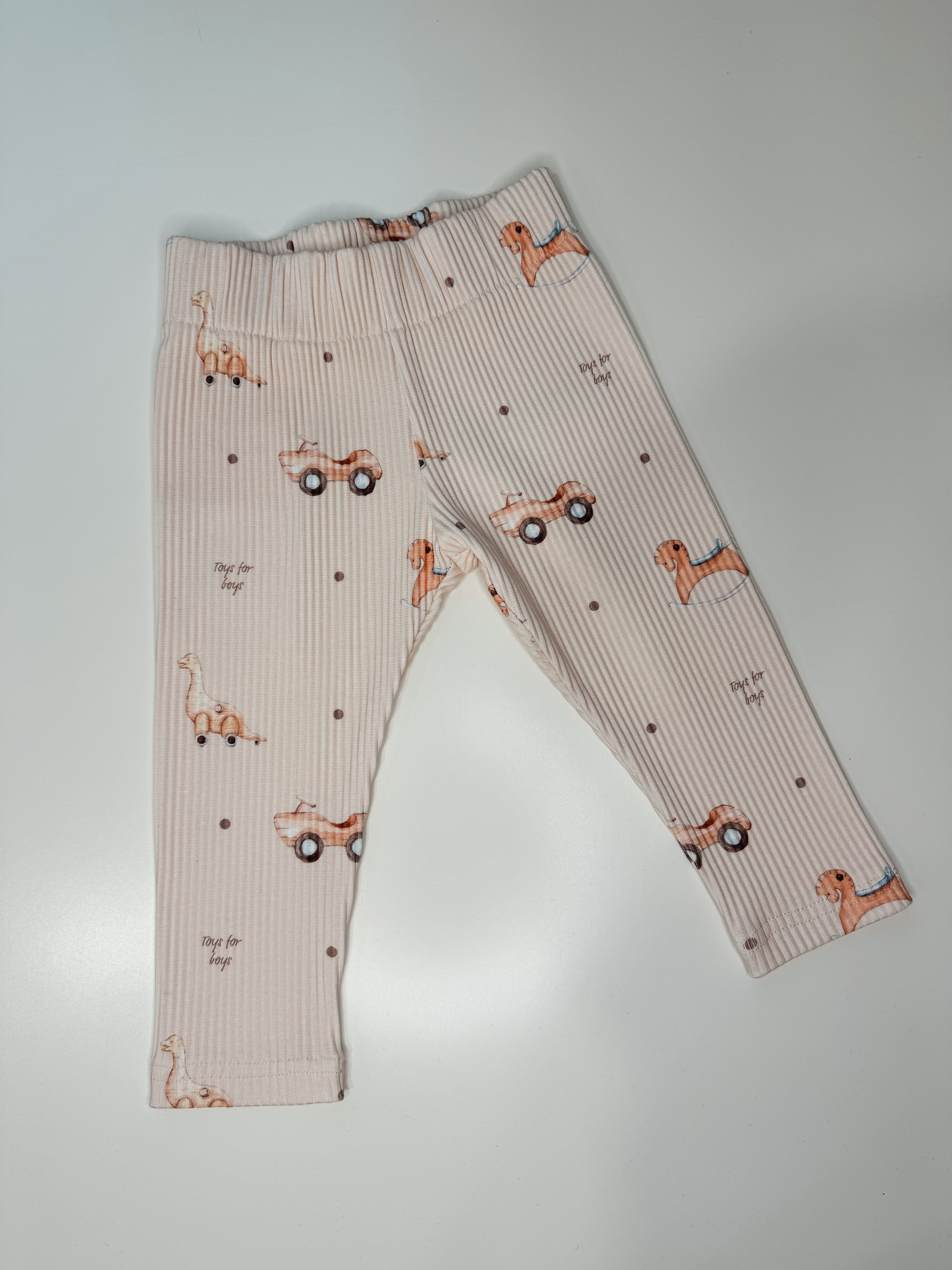 Rib trikotažo tamprės "Baby toys"