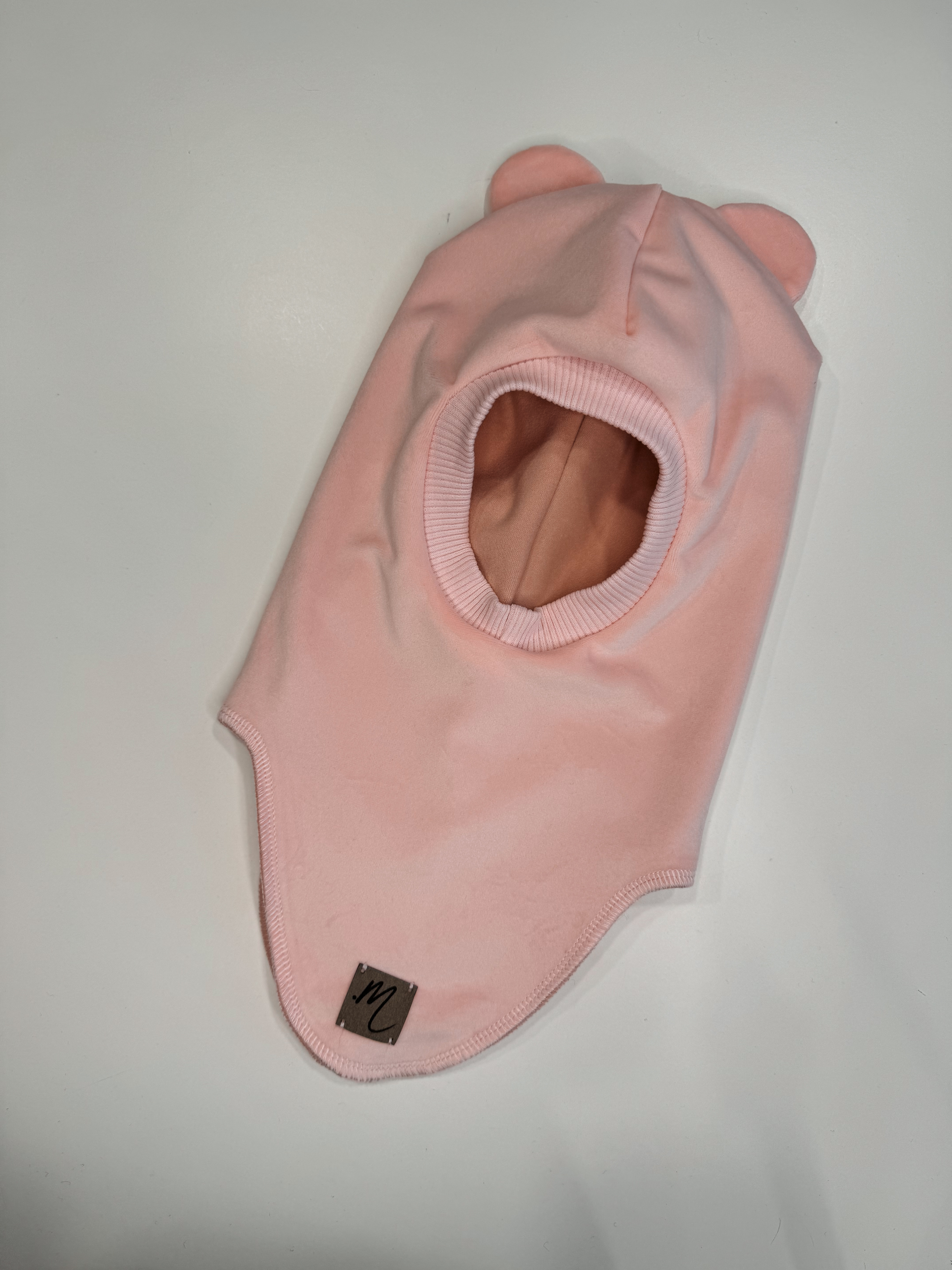 Soft šalmukas "Baby pink bear"