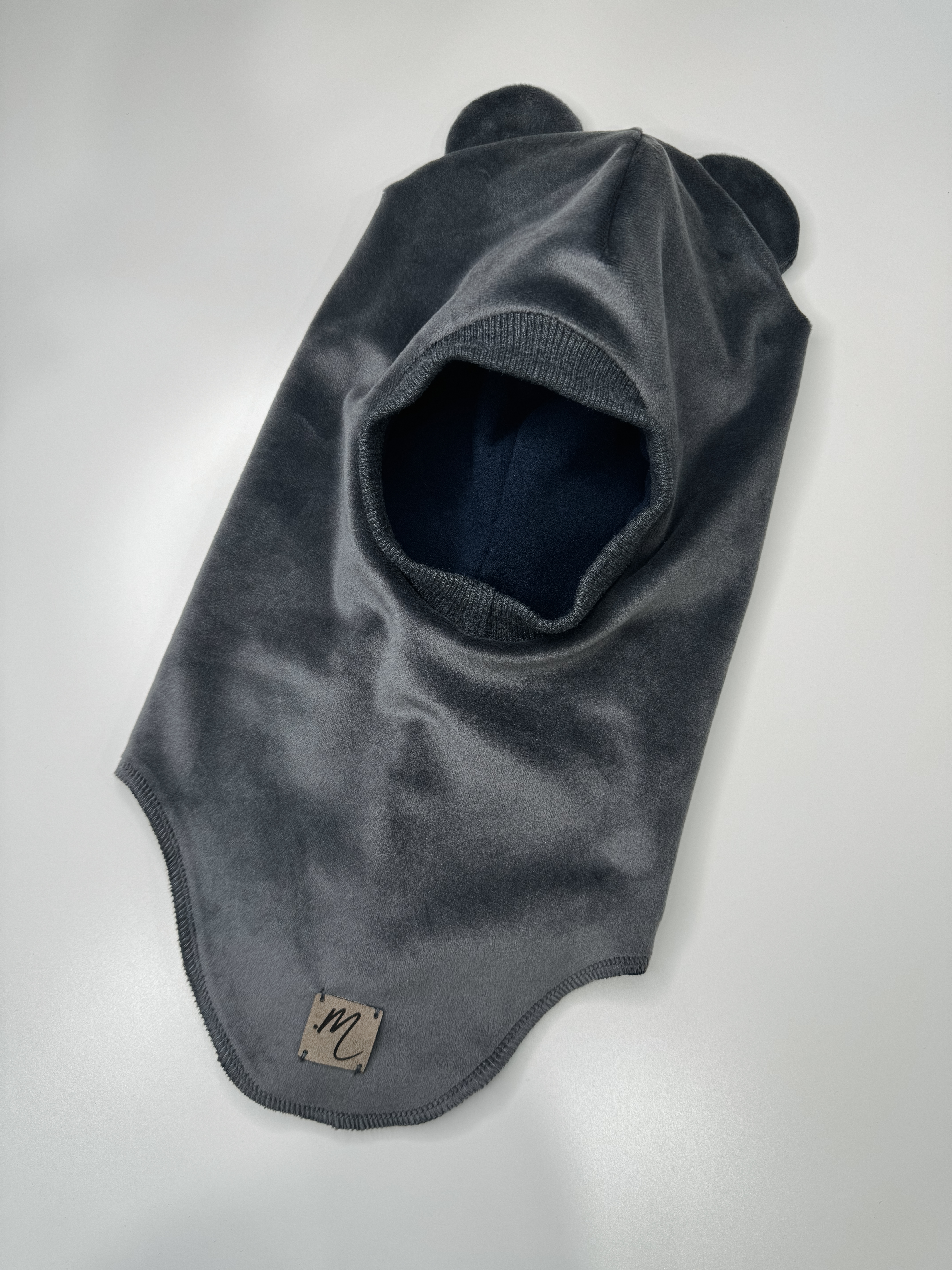 Soft šalmukas "Grey bear"