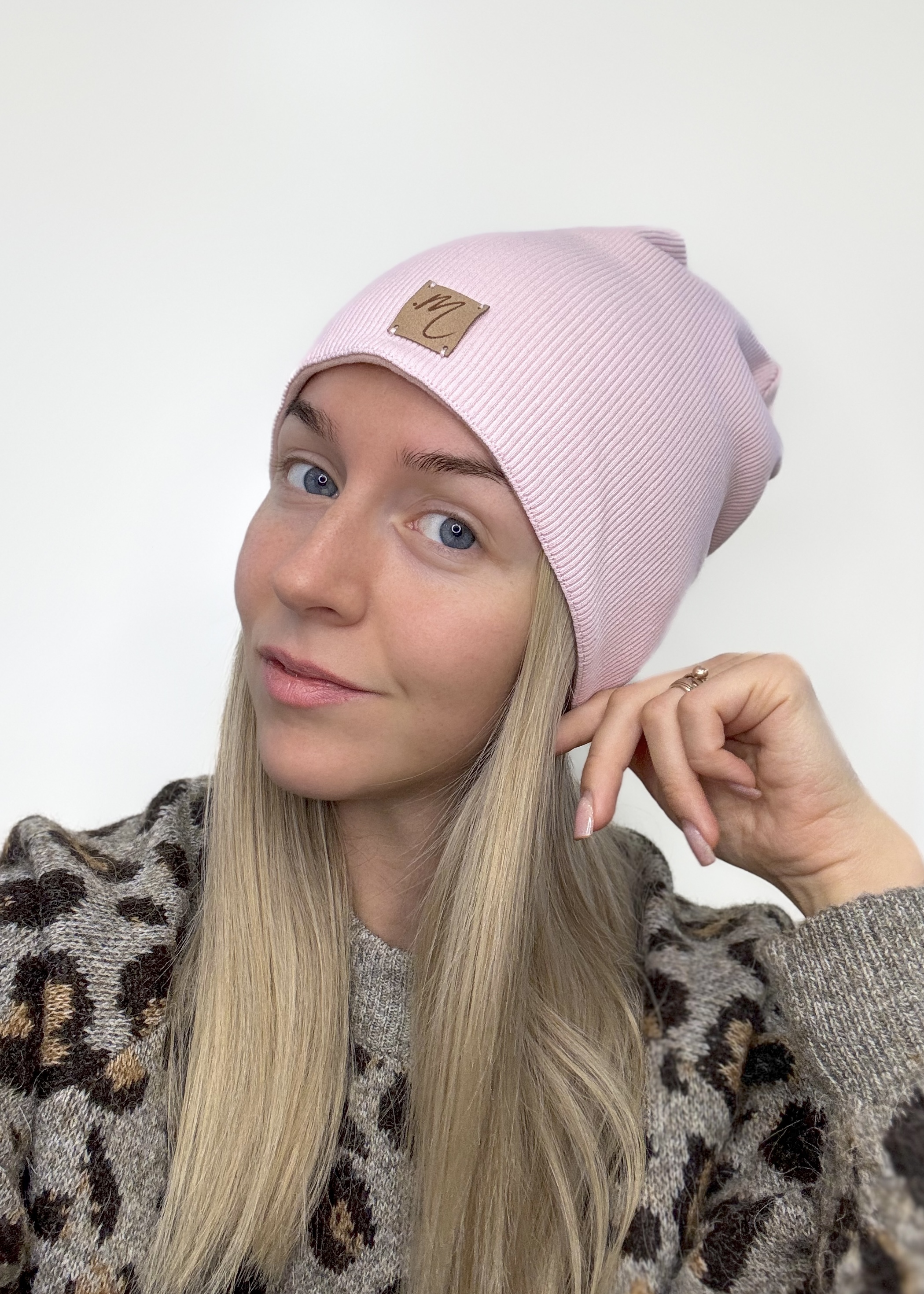 Moteriška kepurė "Baby pink"