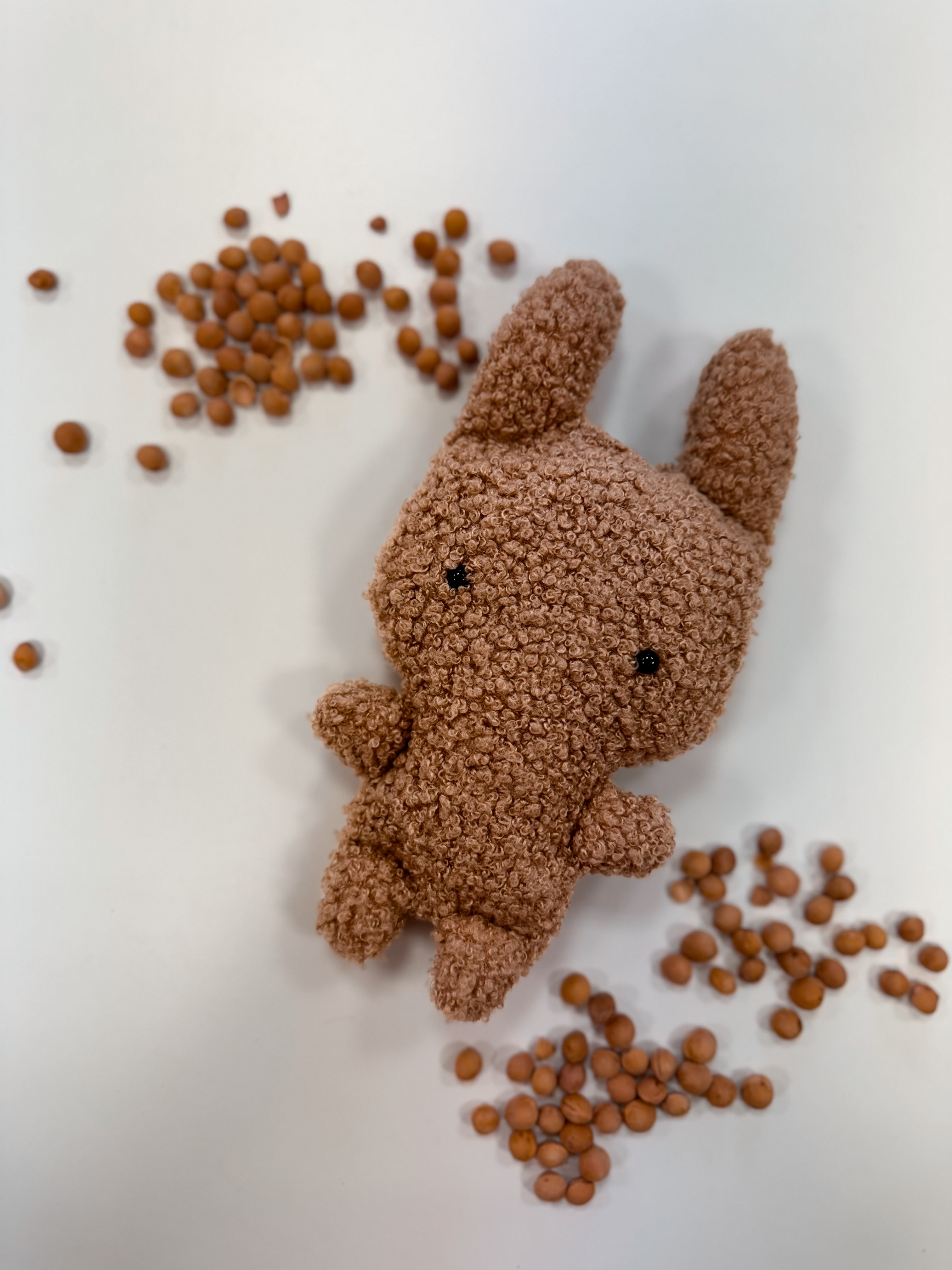 Vyšnių kauliukų šildukas "Bunny"