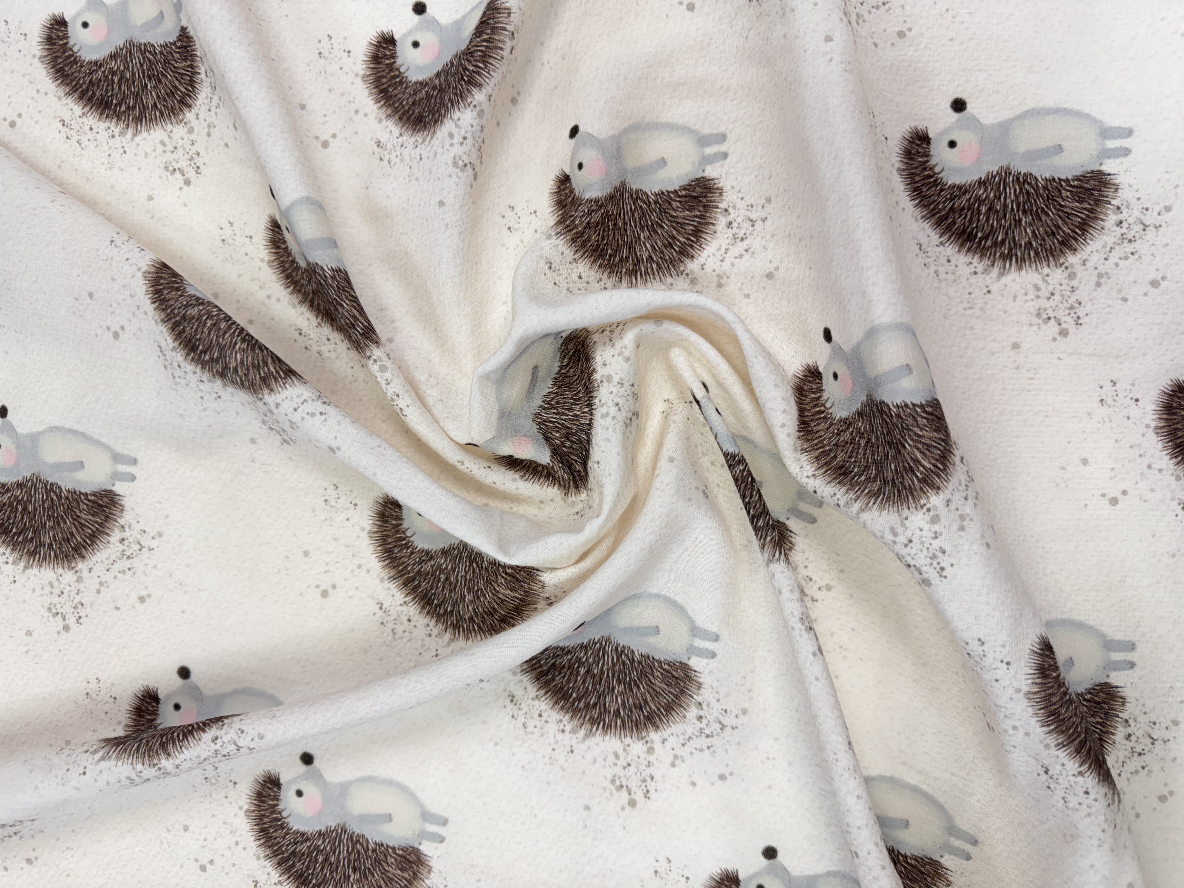 Double Gauze (muslinas) "Little hedgehog"