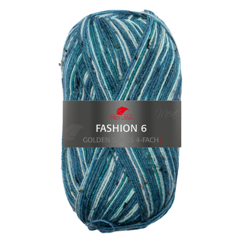 Siūlai Pro Lana Golden Socks Fashion 6 "Turkio"