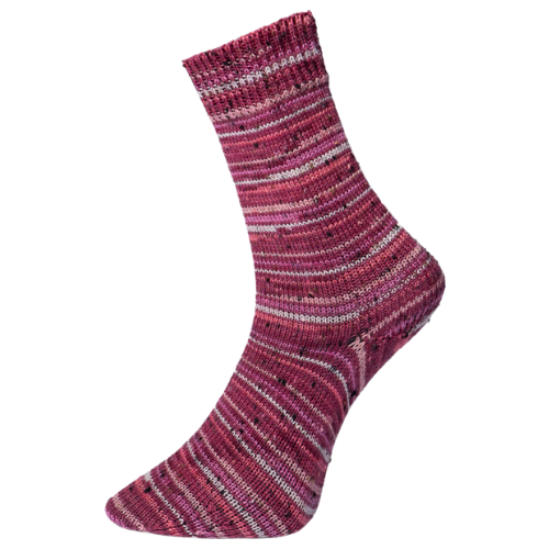 Siūlai Pro Lana Golden Socks Fashion 6 "Bordo - ciklameno"