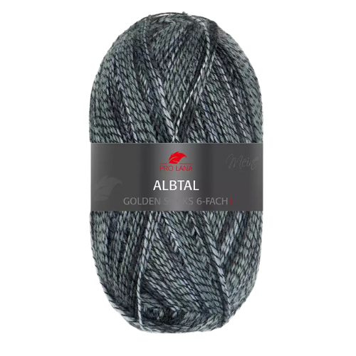 Siūlai Golden Socks Albtal "Grafito"