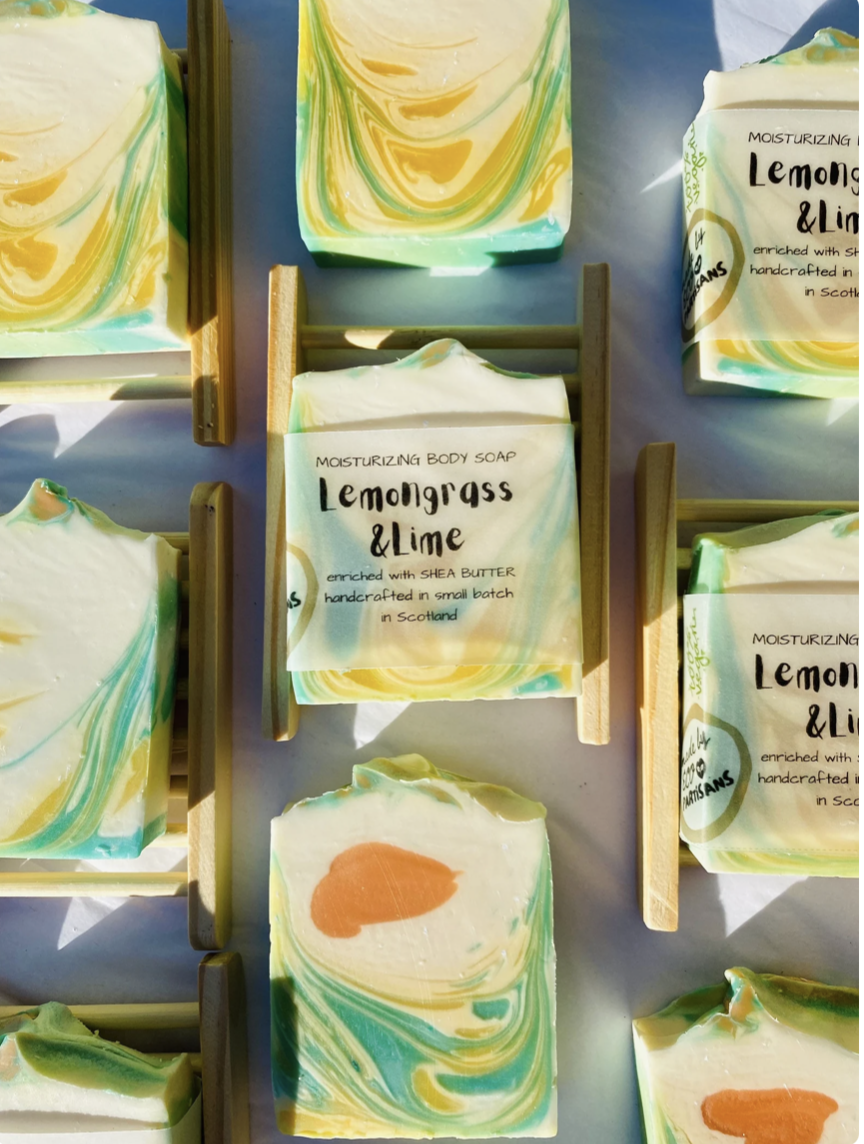 Lemongrass & Lime moisturising body soap