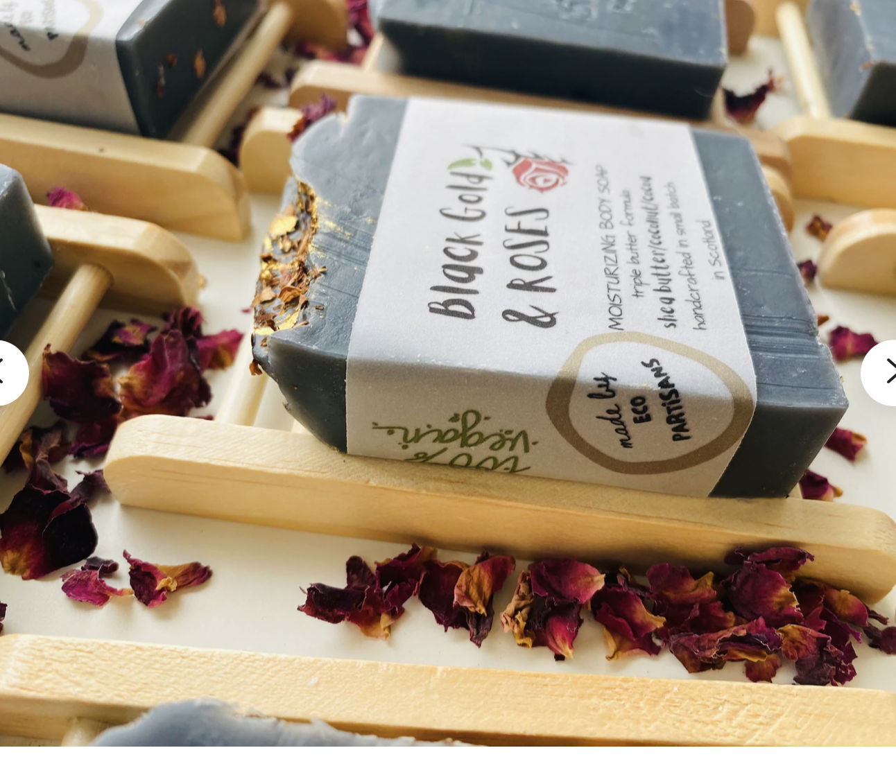 Black Gold moisturising body soap