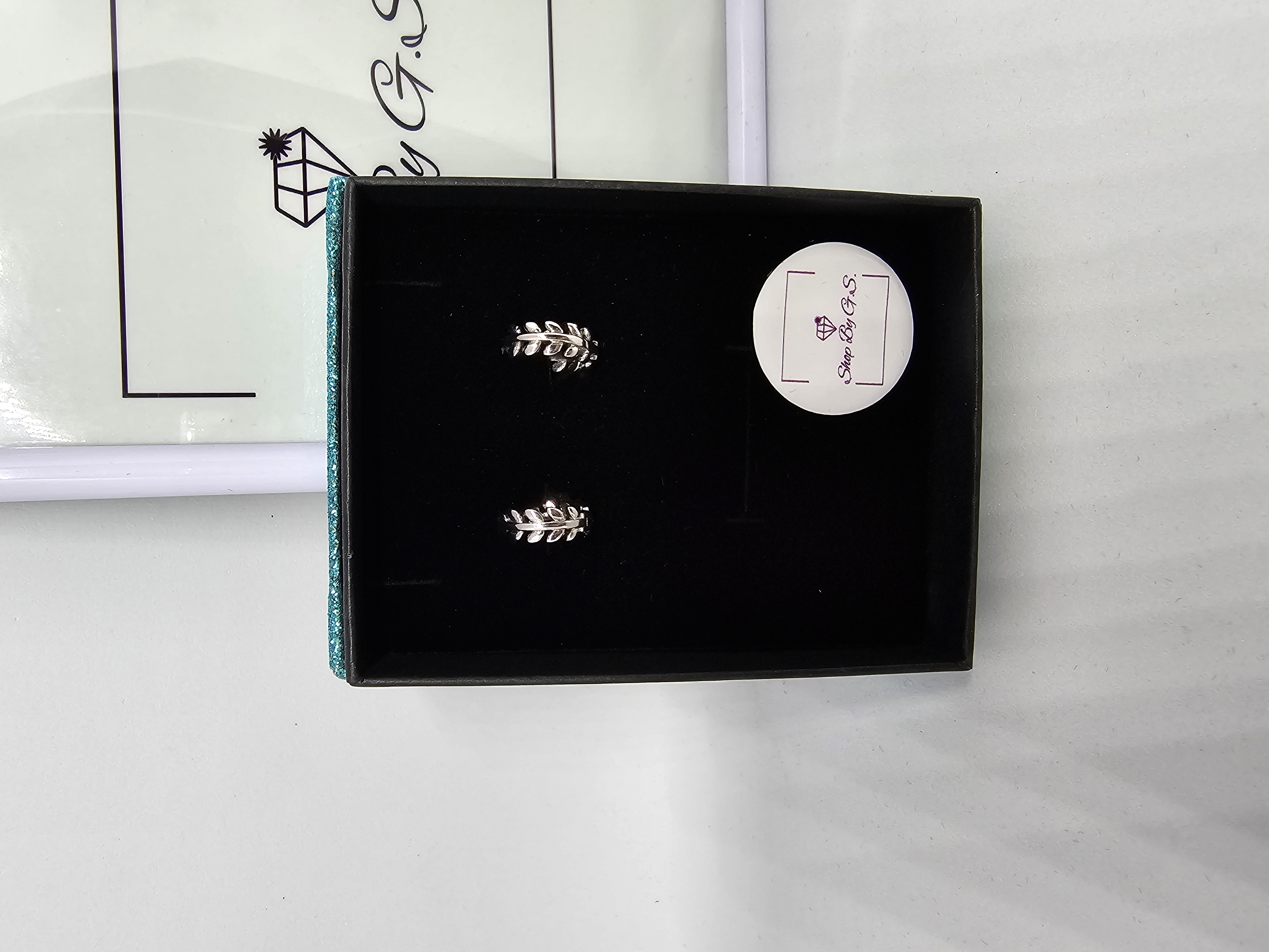 Auskarai rinkutės - lapeliai