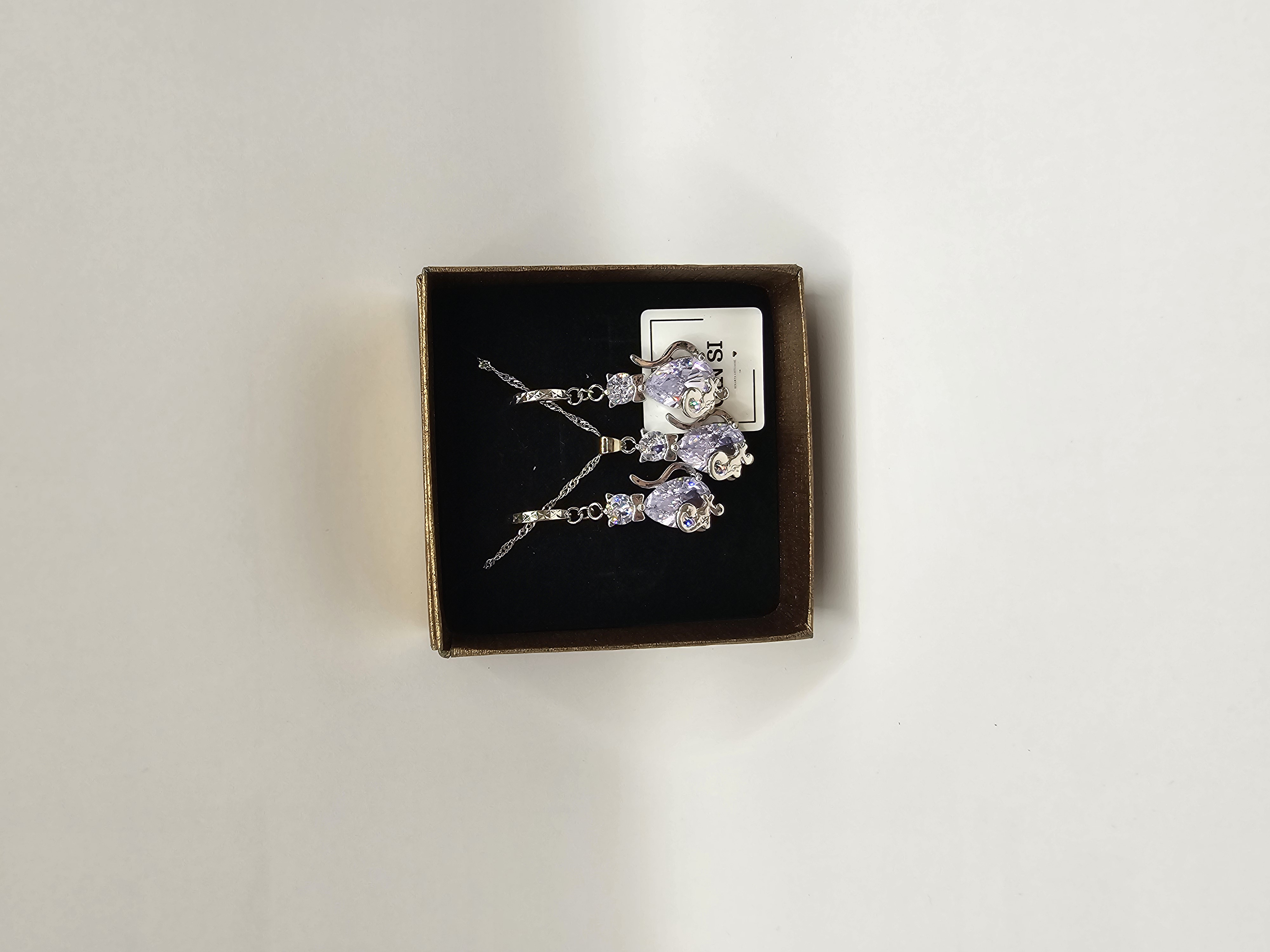 Papuošalų rinkinys - puošnūs katinai