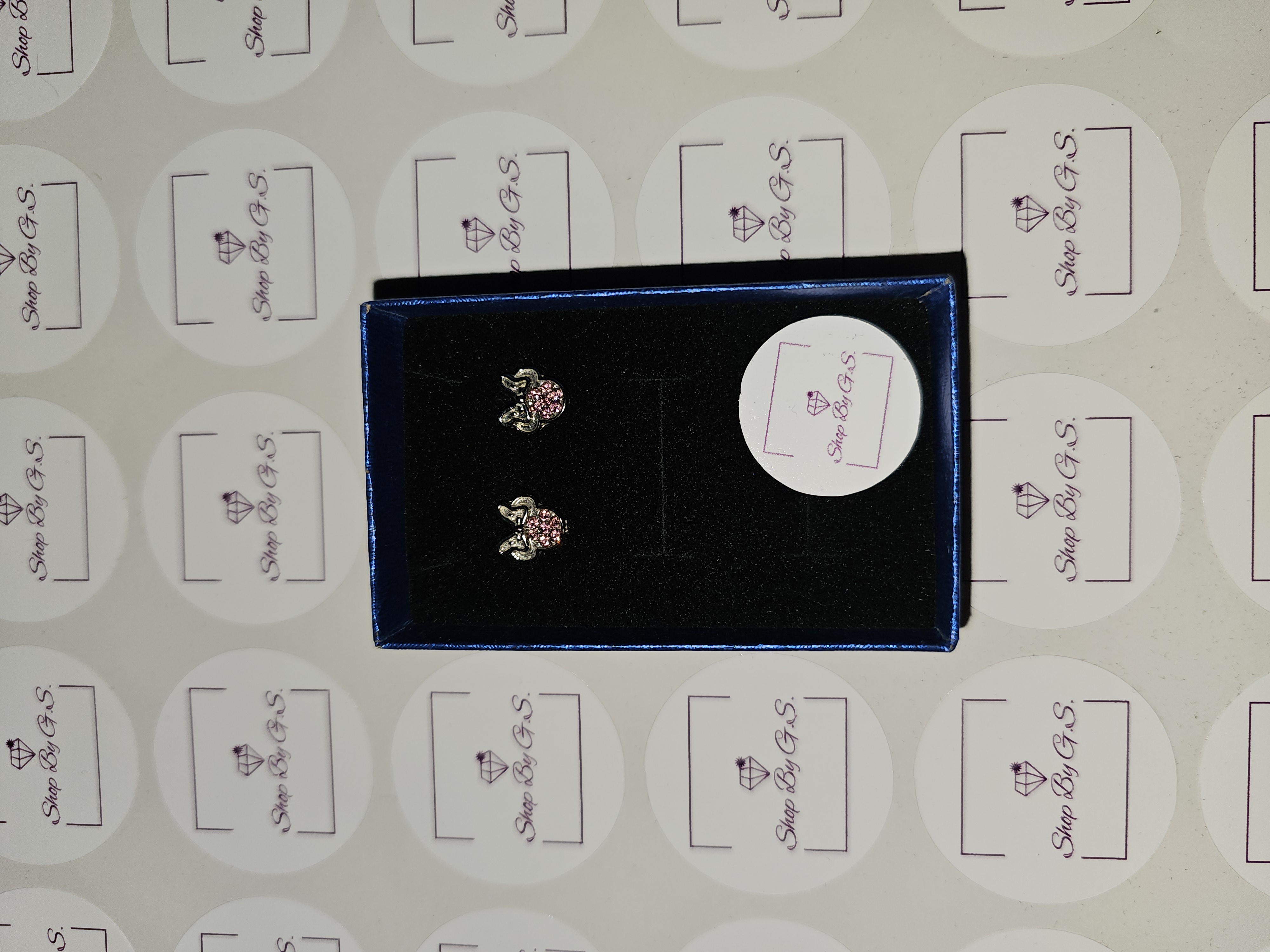 Auskarai peliukė mikė