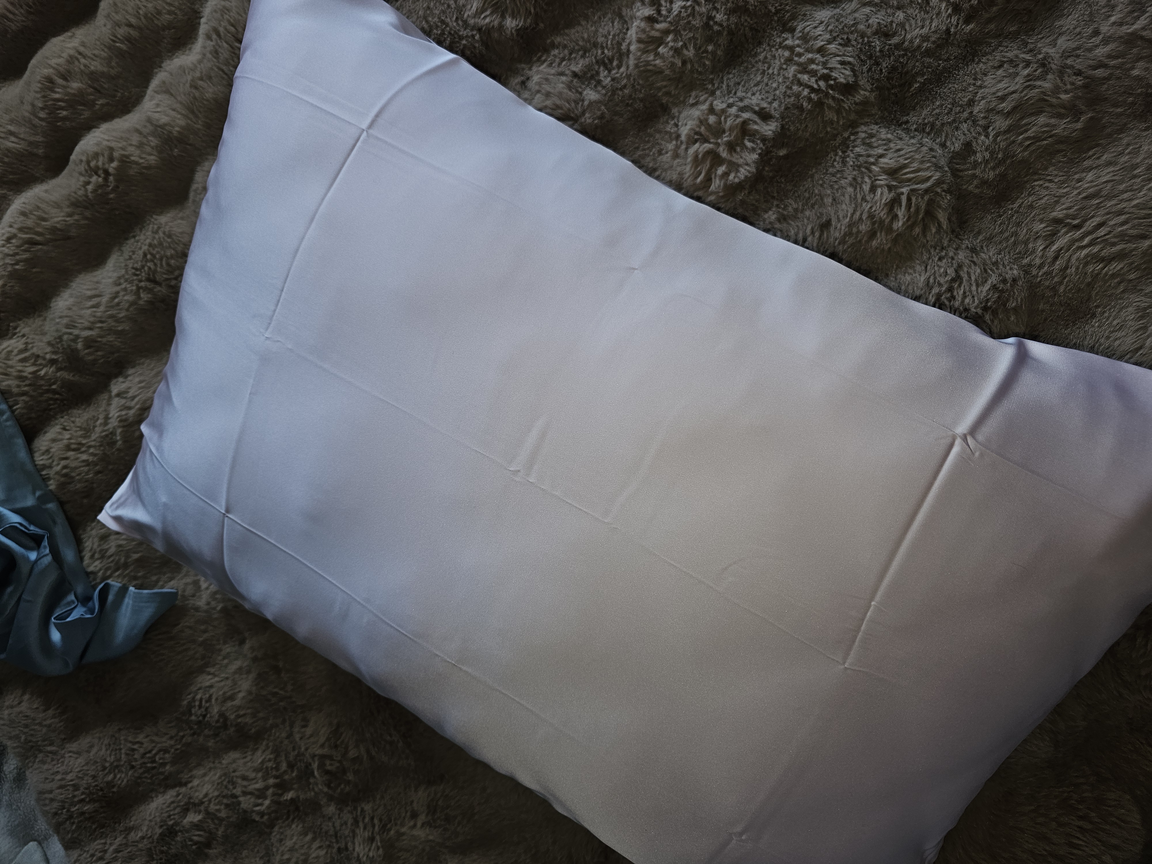 Šilko pagalvės užvalkalas - baby pink