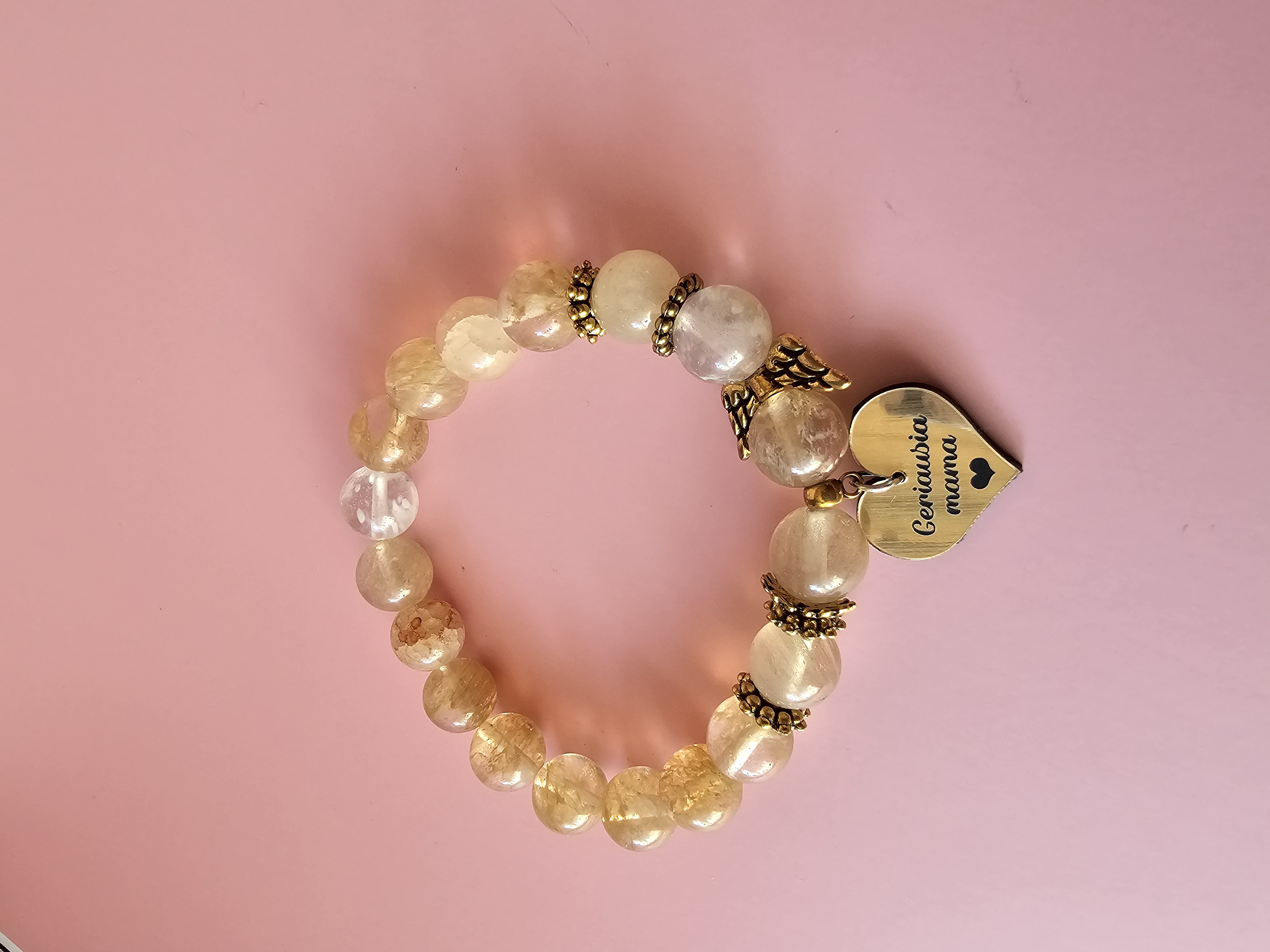 Apyrankė su užrašu "Geriausia mama"