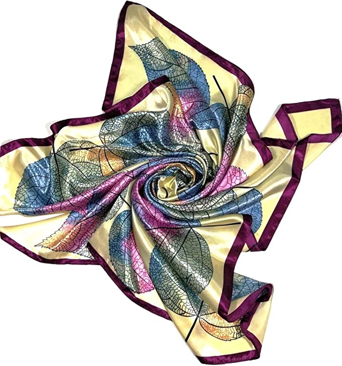 Oversized Designer Satin Scarf