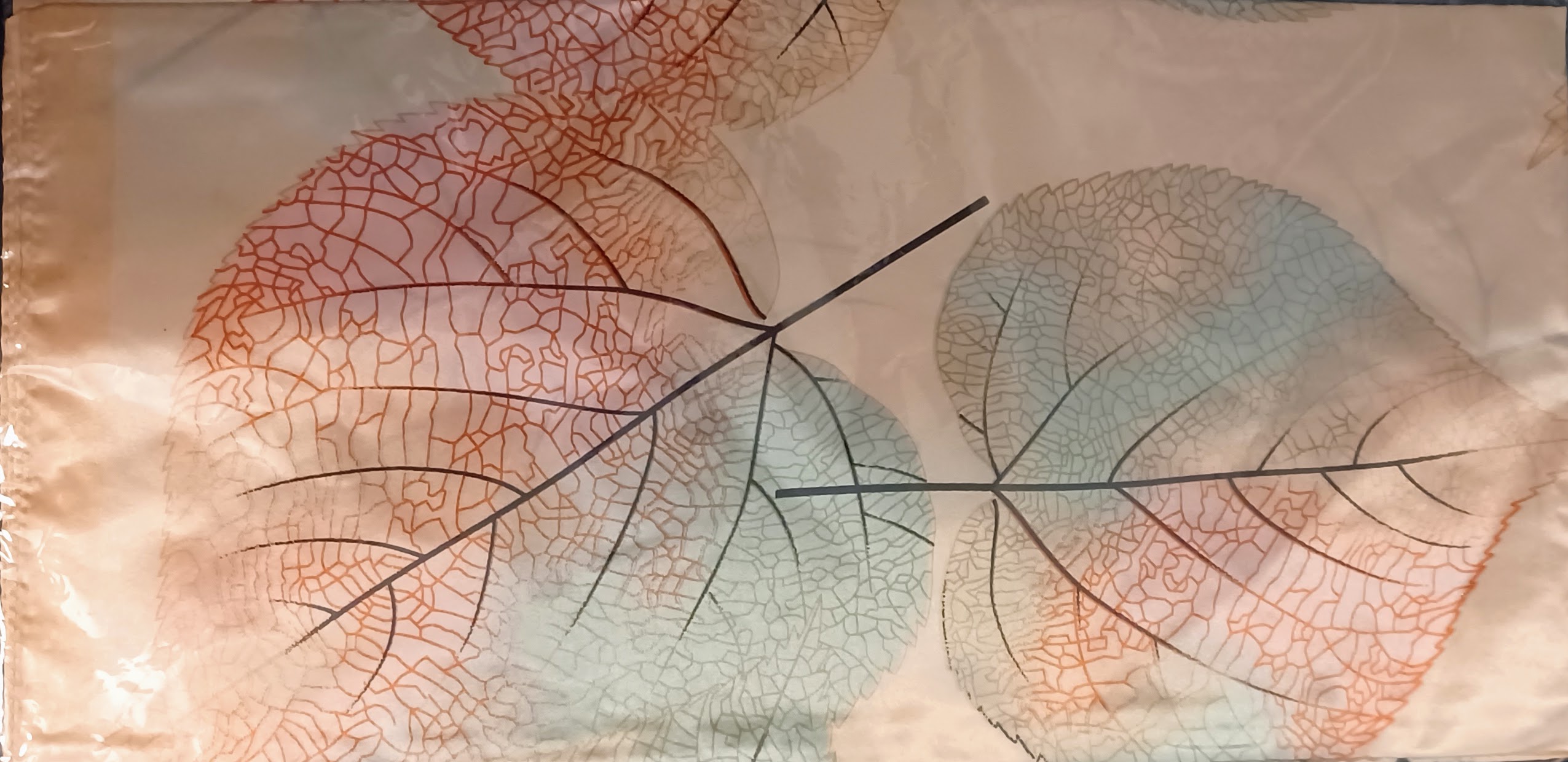 Oversized Designer Satin Scarf