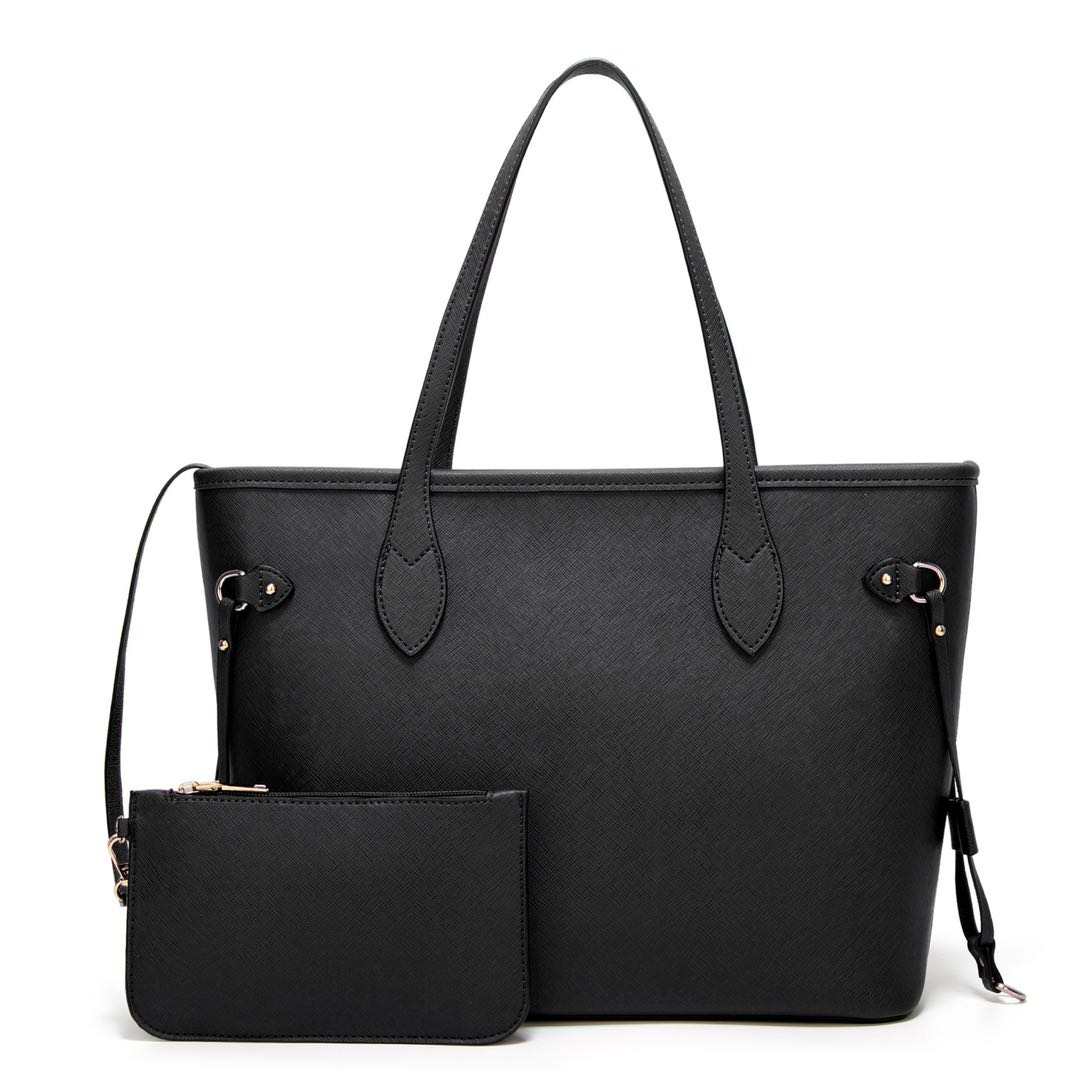 Leather Tote w/pouch