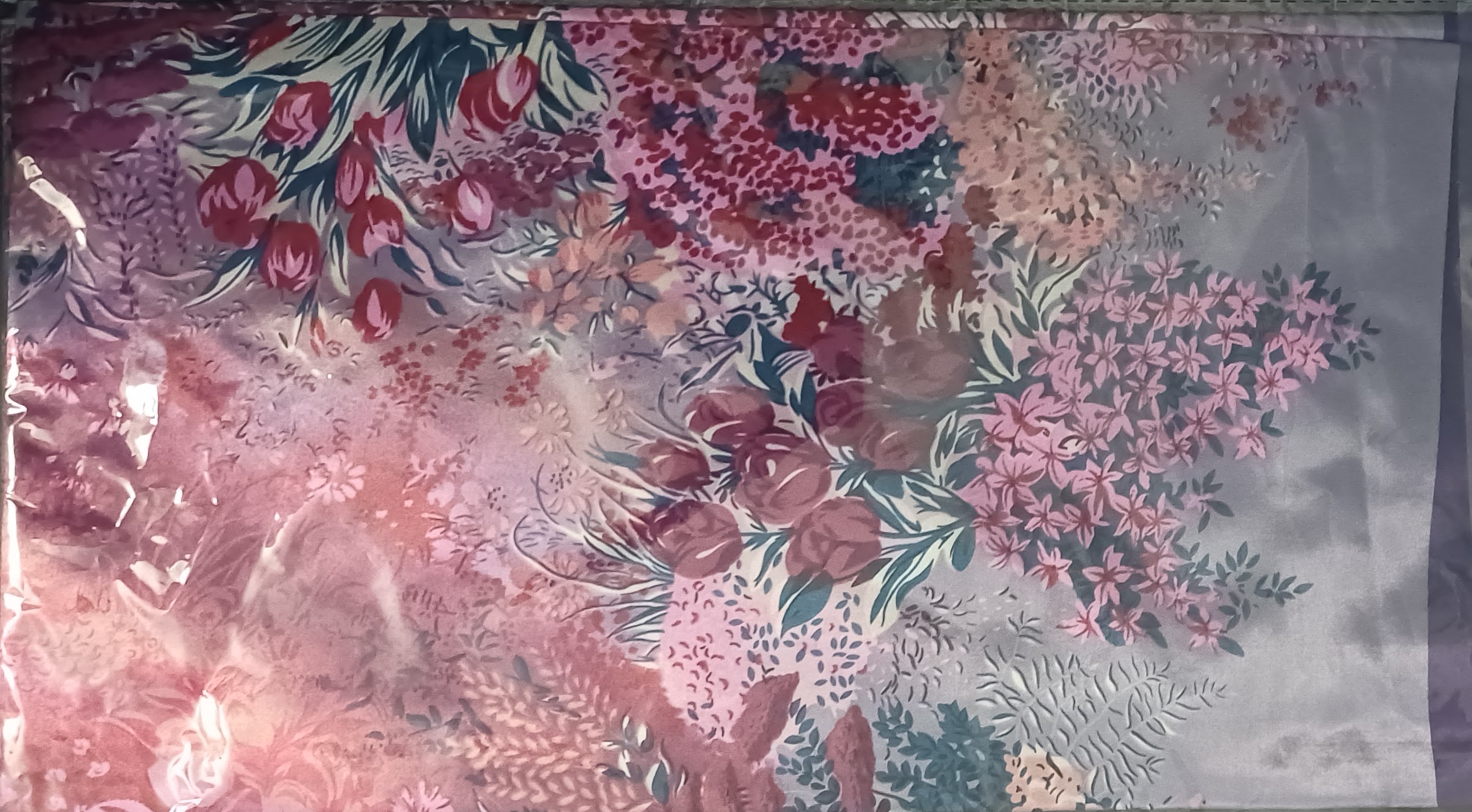 Oversized Designer Satin Scarf