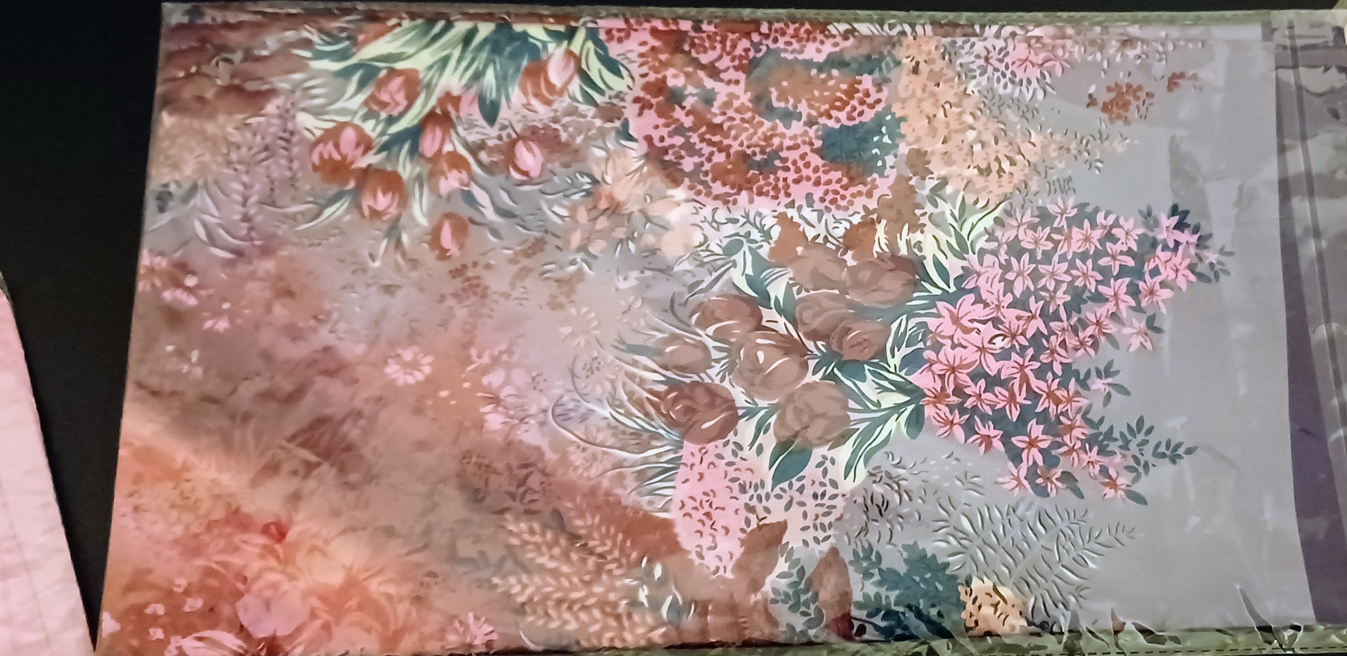 Oversized Designer Satin Scarf