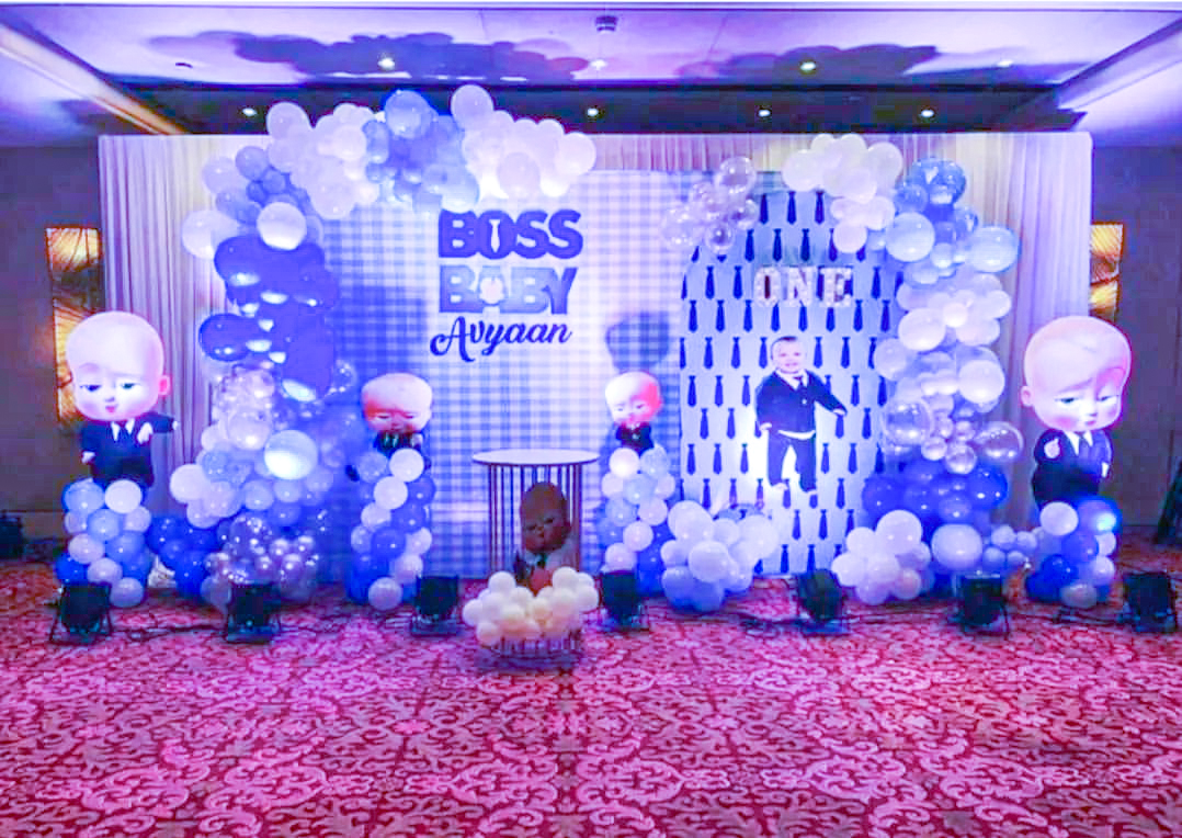 Boss Baby Theme Decoration 