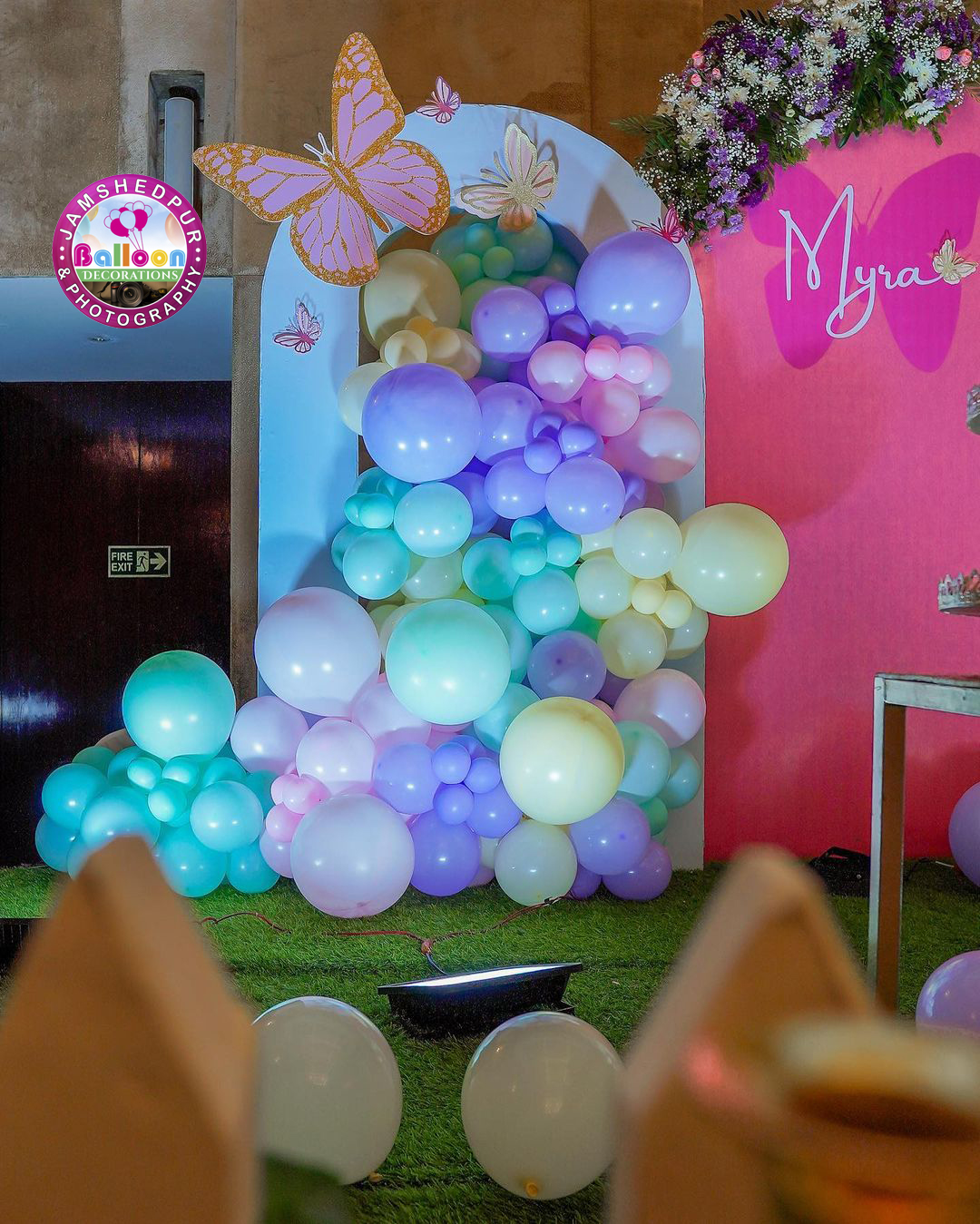 Butterfly Theme Backdrop