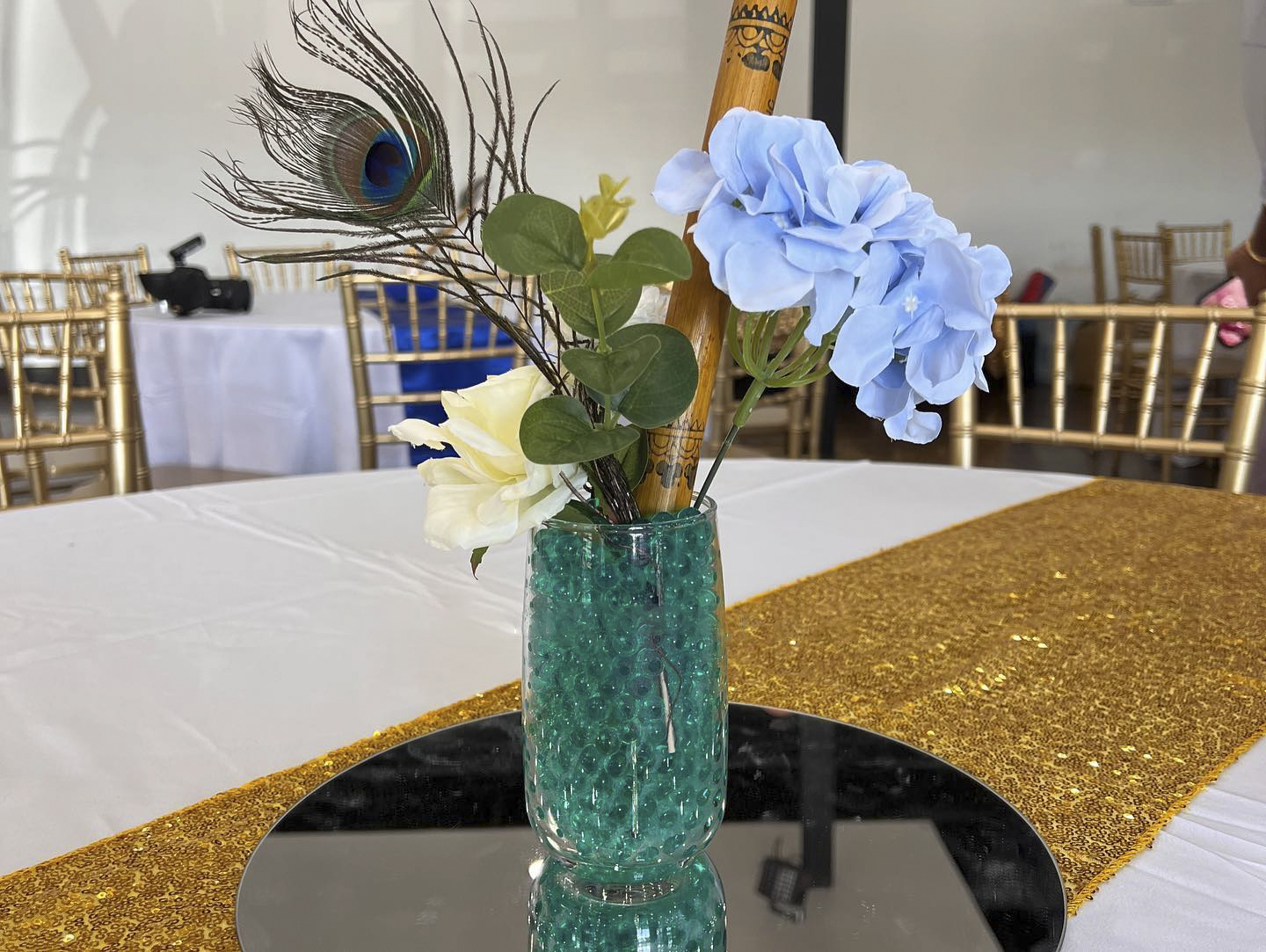 "Sacred Serenity: Krishna-inspired Decorations"